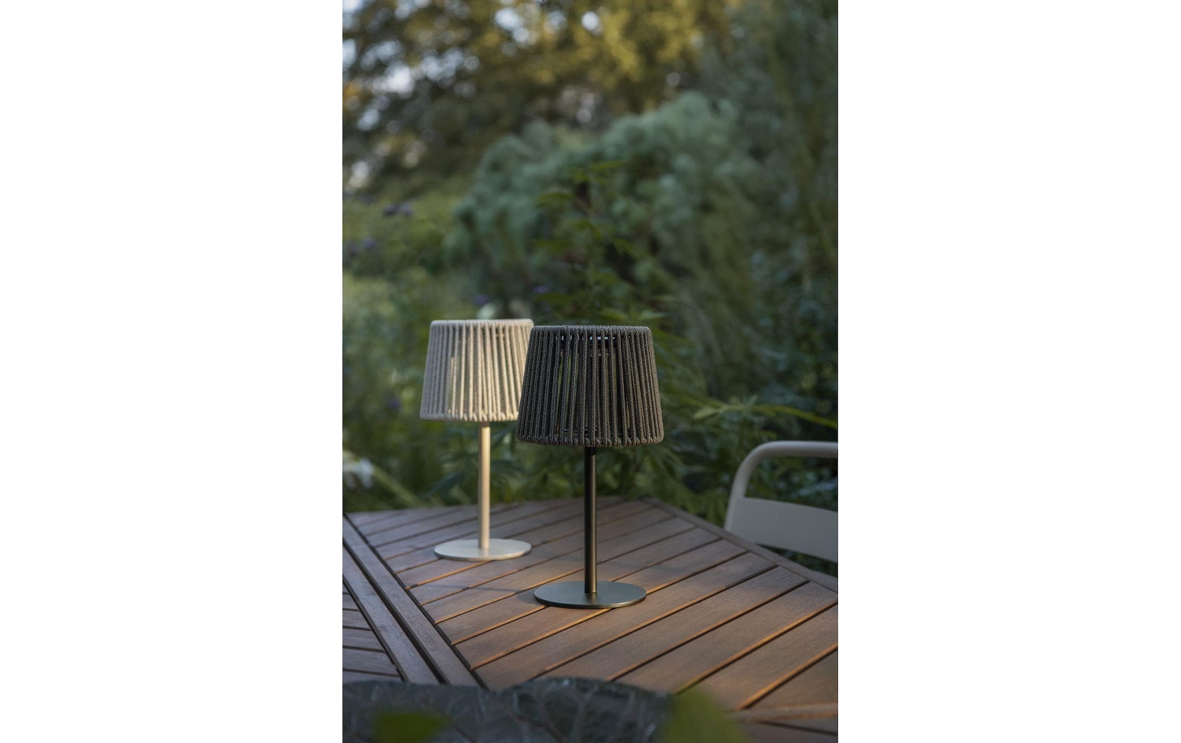 STT Lampe de table »Lino« blanc chaud