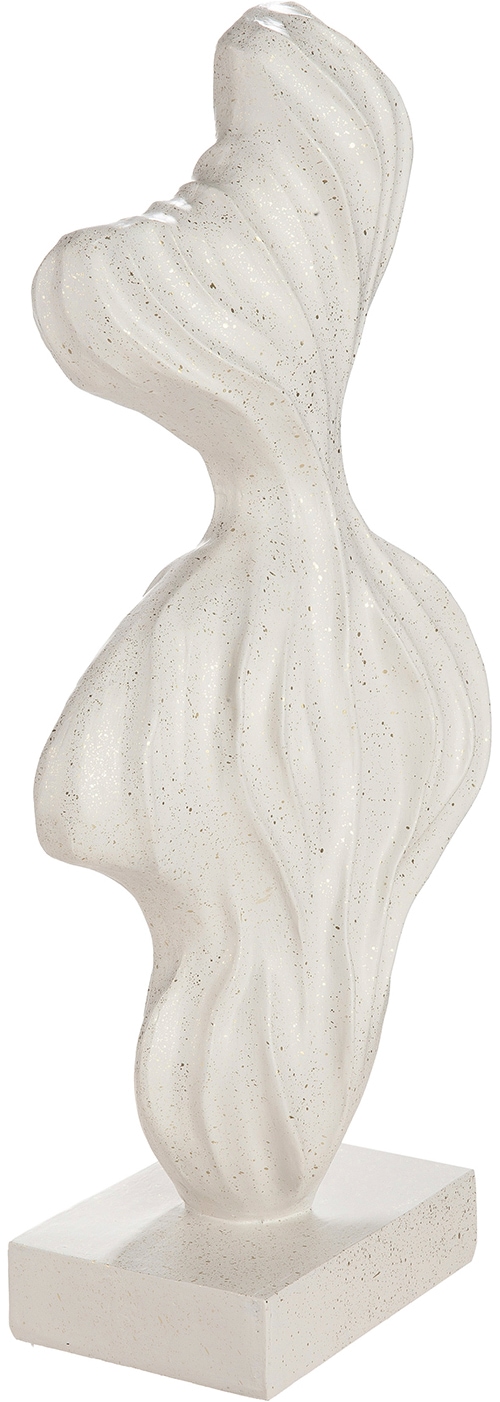 Casablanca by Gilde Skulptur »Skulptur Structo creme« Strukturskulptur abstrakte Deko modernes Kunstobjekt Designskulptur