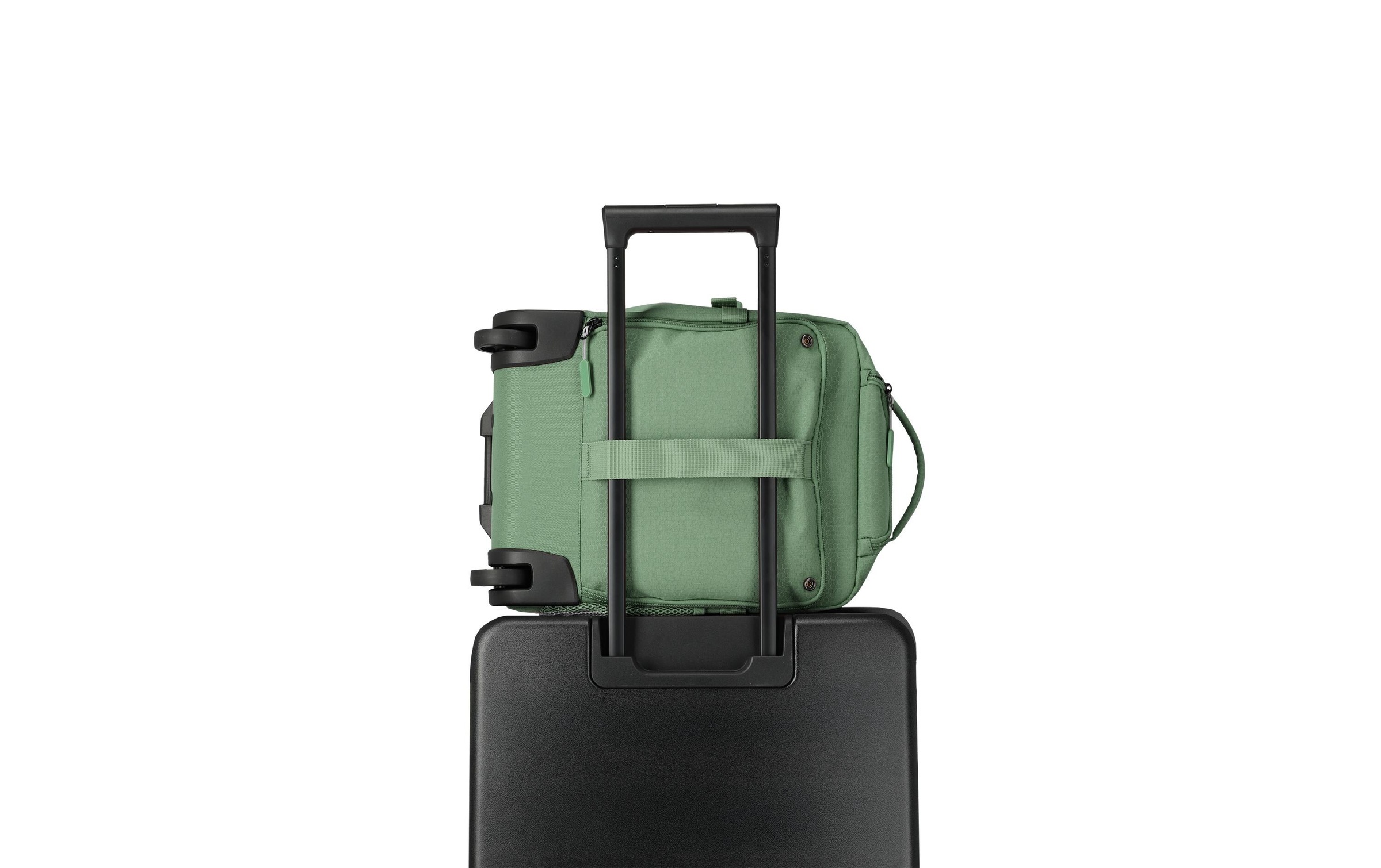 travelite »Kick Off Backpack 28 l« 28 l 2 Rollen Widerstandsfähige Materialien