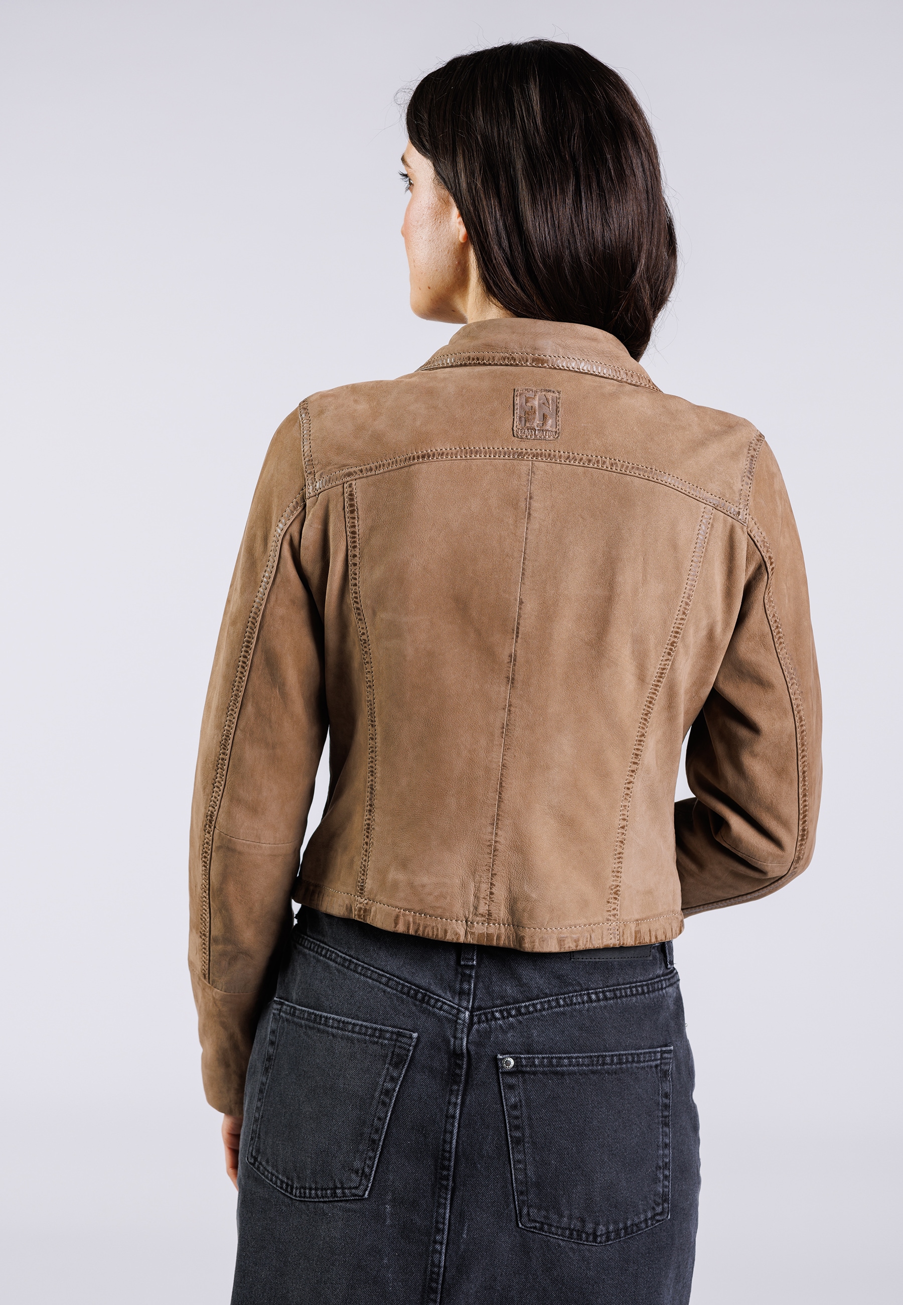 Freaky Nation Lederjacke »Callie-FN«