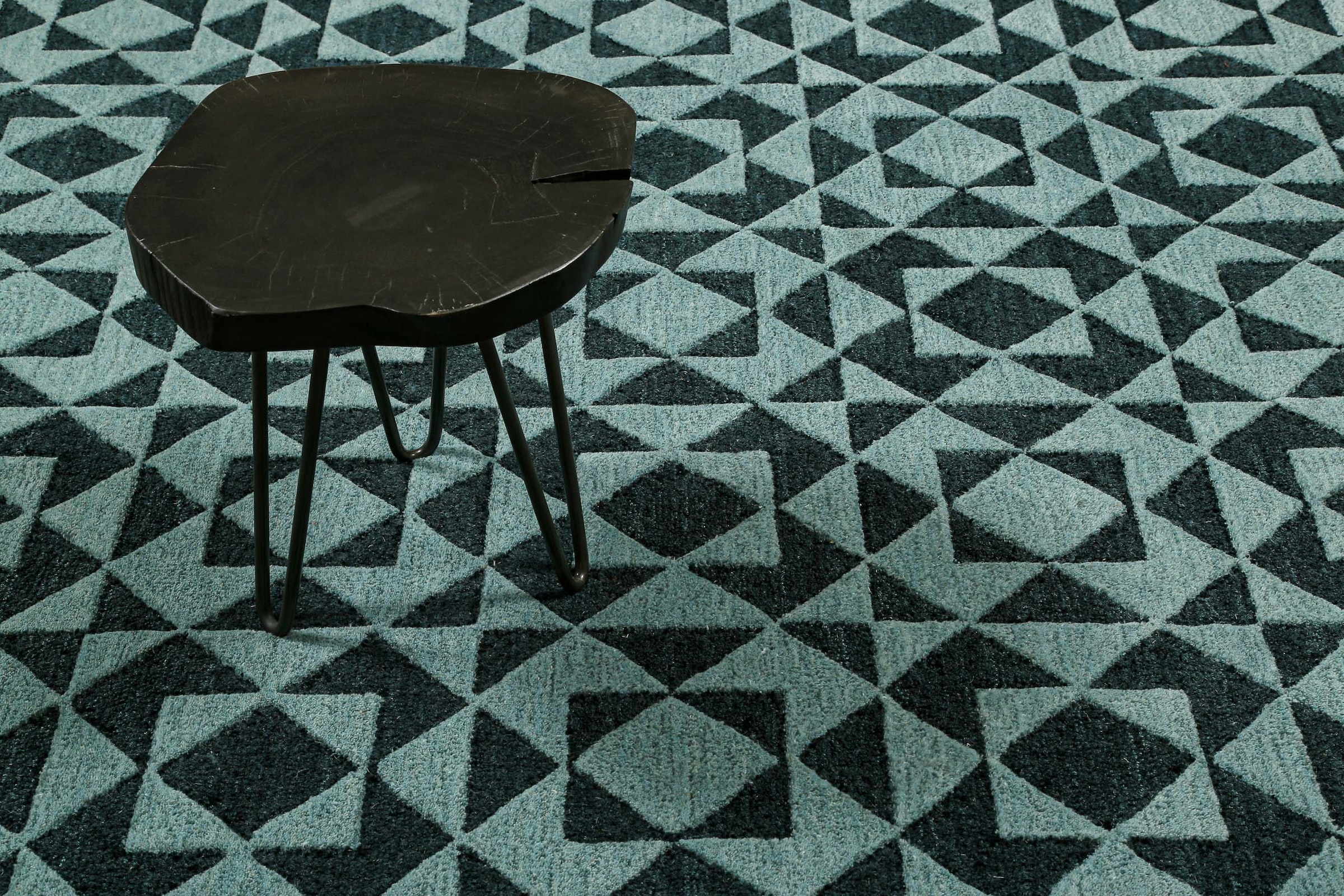 Wecon home Tapis »Downtown« Rectangulaire 10 mm Höhe handgefertigt, pflegeleicht, Fasermix, Wohnzimmer, Schlafzimmer