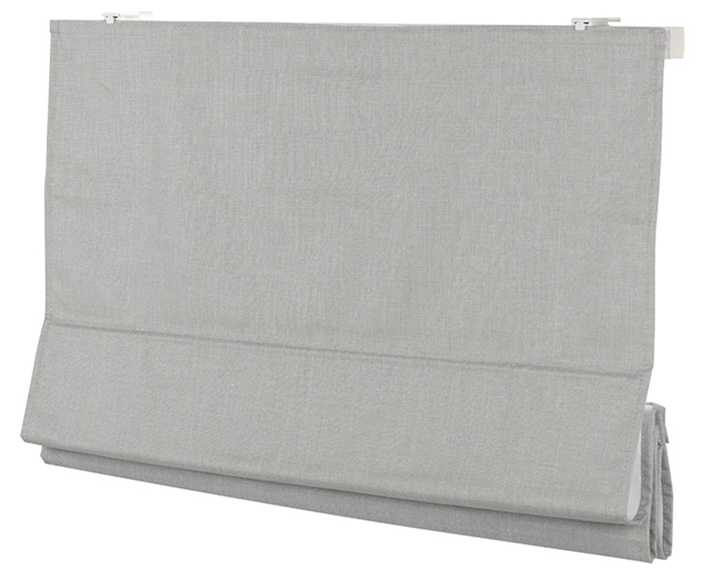 my home Rollo »RIOLA« verdunkelnd Blendschutz | Sichtschutz | Verdunkelung ohne Bohren freihängend Faltrollo in trendiger Leinenoptik NEUHEIT!