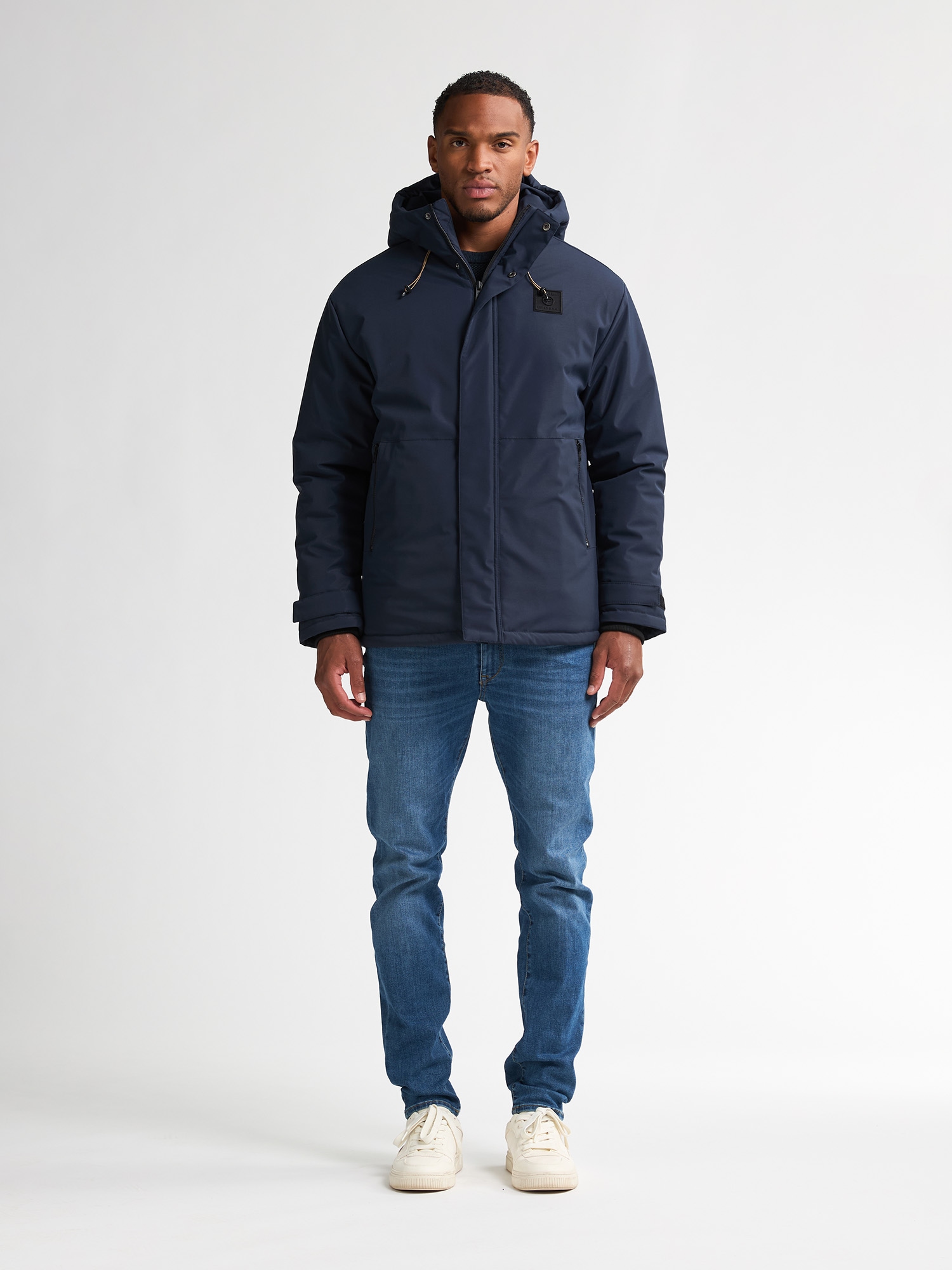 Petrol Industries Parka fonctionnelle mit Kapuze mit Logo Stickerei