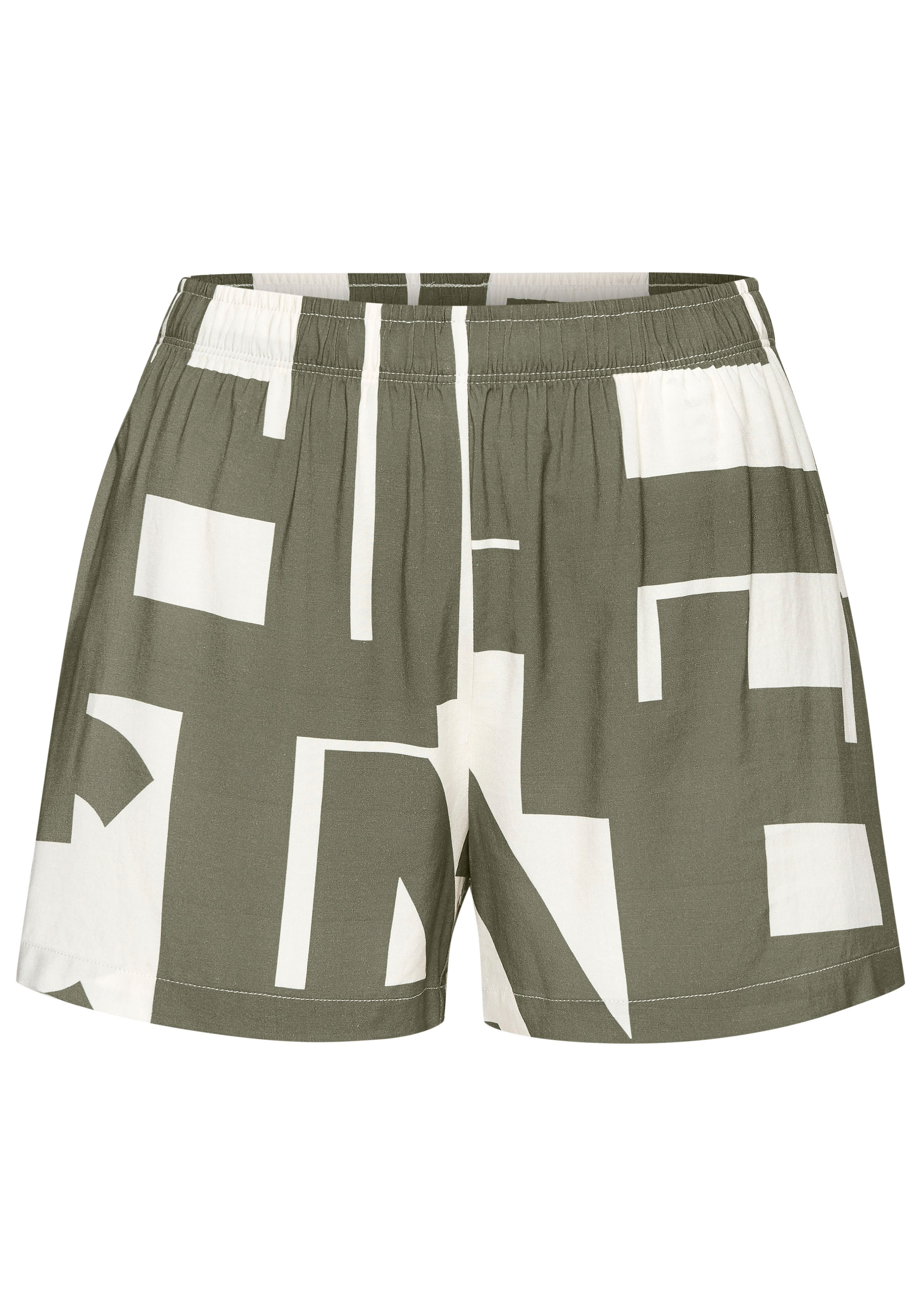 French Connection Pyjamashorts  in gewebter Hemdenqualität