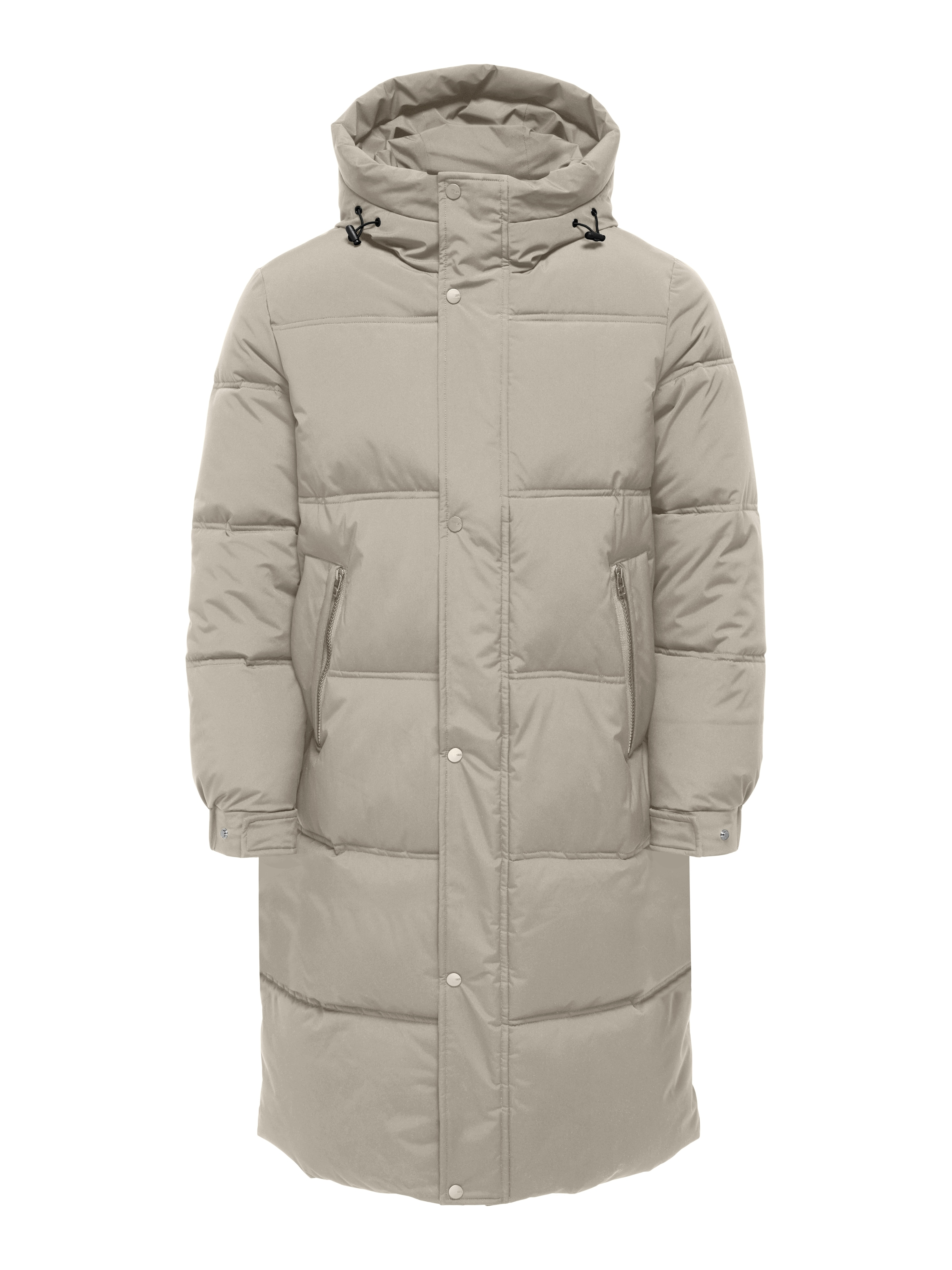 ONLY & SONS Steppjacke »ONSSEUL LONG PUFFER OTW« mit Kapuze