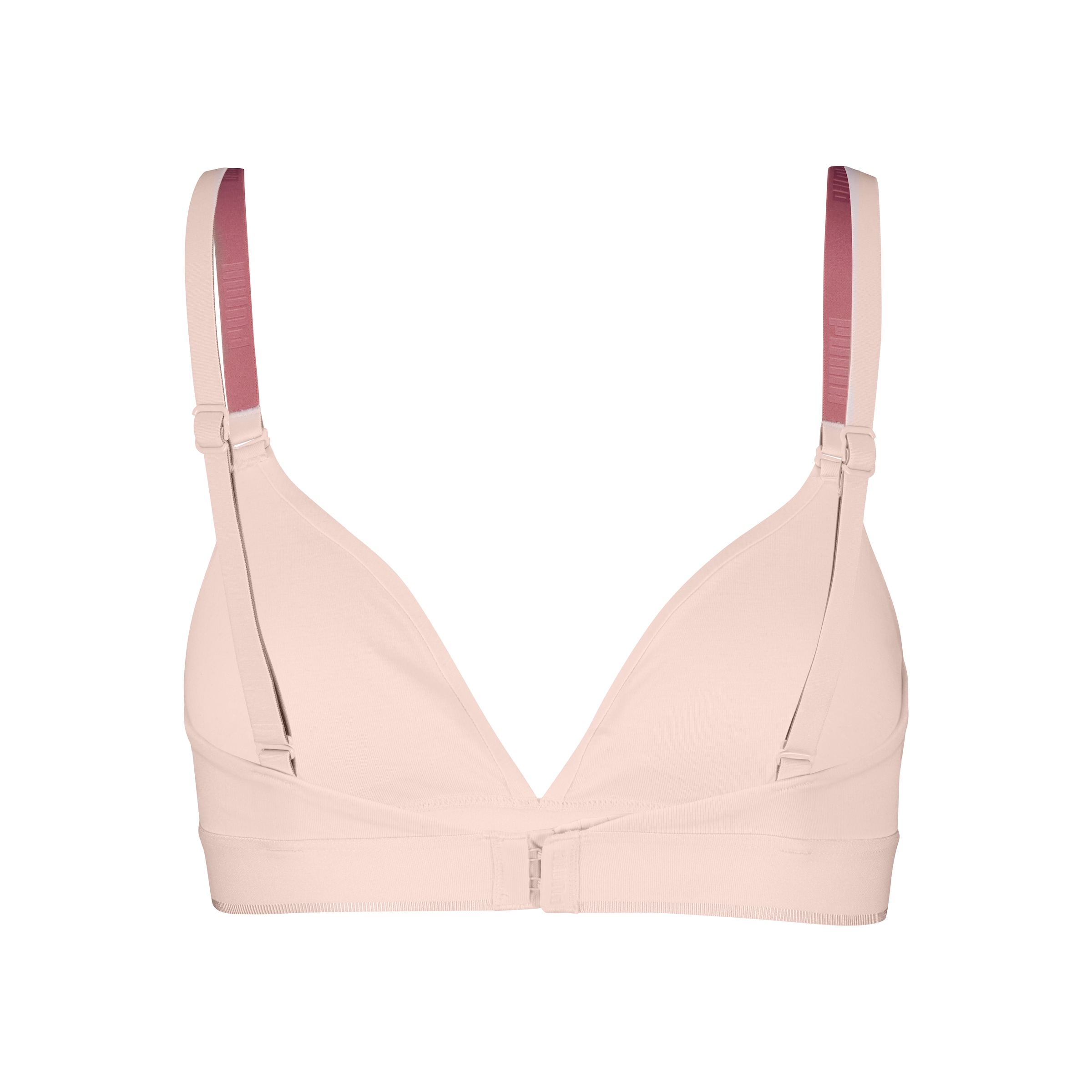PUMA Soutien-gorge sans armatures »PUMA WOMEN COTTON TRIANGLE BRALETTE« herausnehmbare gepolsterte Cups für anpassungsfähigen Look