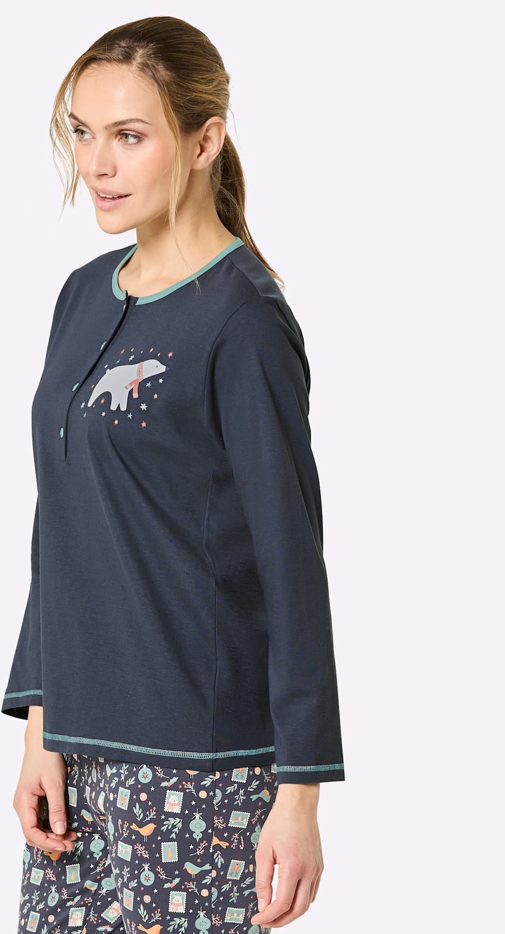 comtessa Haut de pyjama »Schlafanzug-Shirt« 1