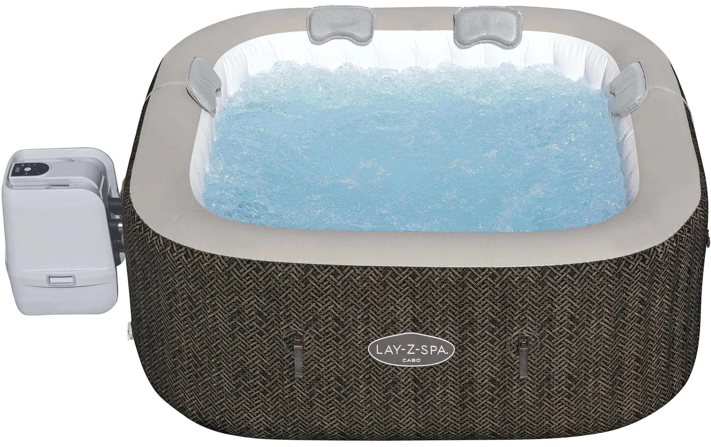 Bestway Whirlpool »Cabo HydroJet« Energieeffizienter Whirlpool mit App-Steuerung für sechs Personen