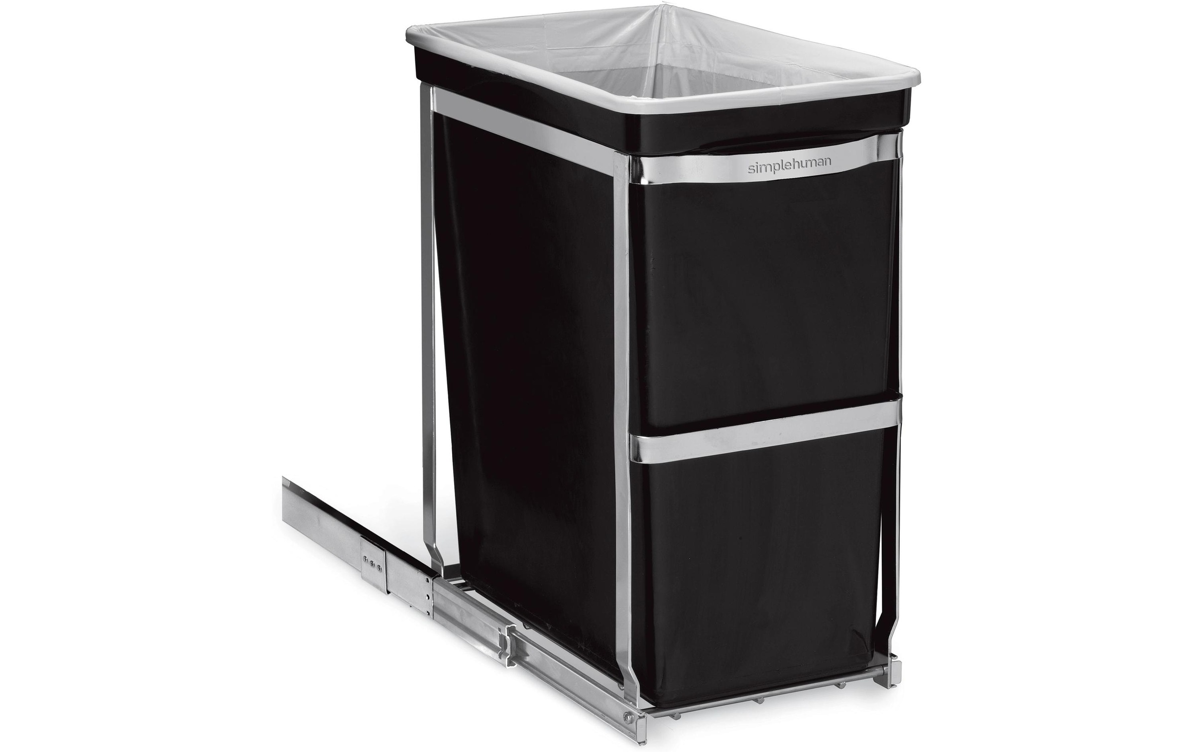 simplehuman Einbaumülleimer »Schrank-Abfalleimer 30 l« 1 Behälter