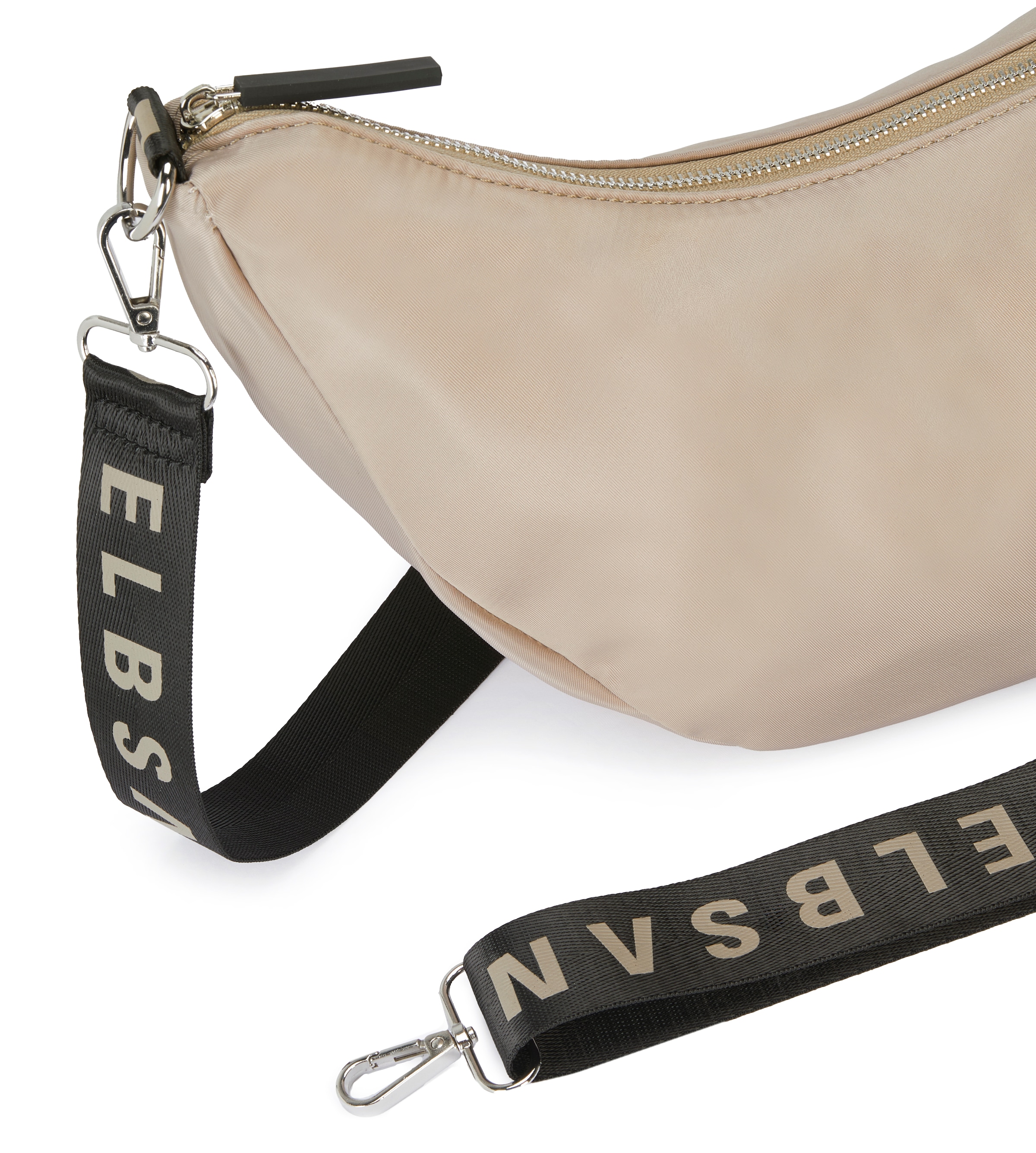 Elbsand Sac à bandoulière »Hobo-Tasche, Schultertasche, Minibag, Henkeltasche, Crossbody Bag« Sac à main femme à bandoulière en matière douce VEGAN