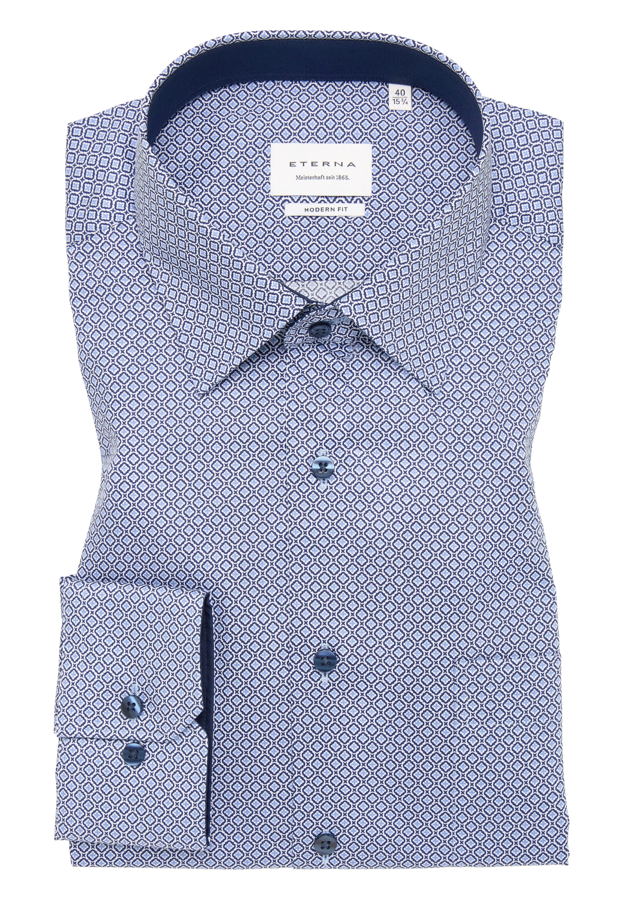Eterna Chemise à manches longues »MODERN FIT« NON IRON (bügelfrei)