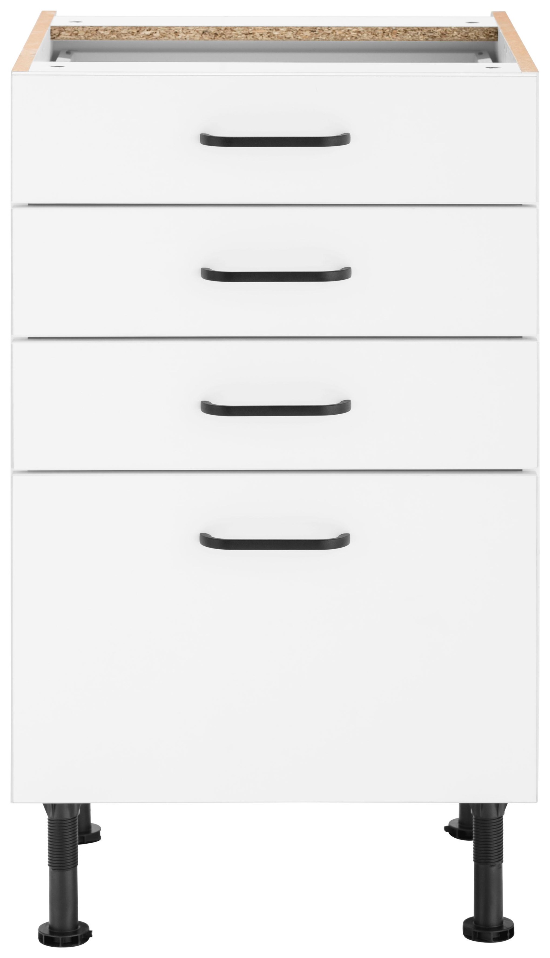 OPTIFIT Armoire basse »Elga« mit Soft-Close-Funktion, höhenverstellbare Füsse, Breite 50 cm