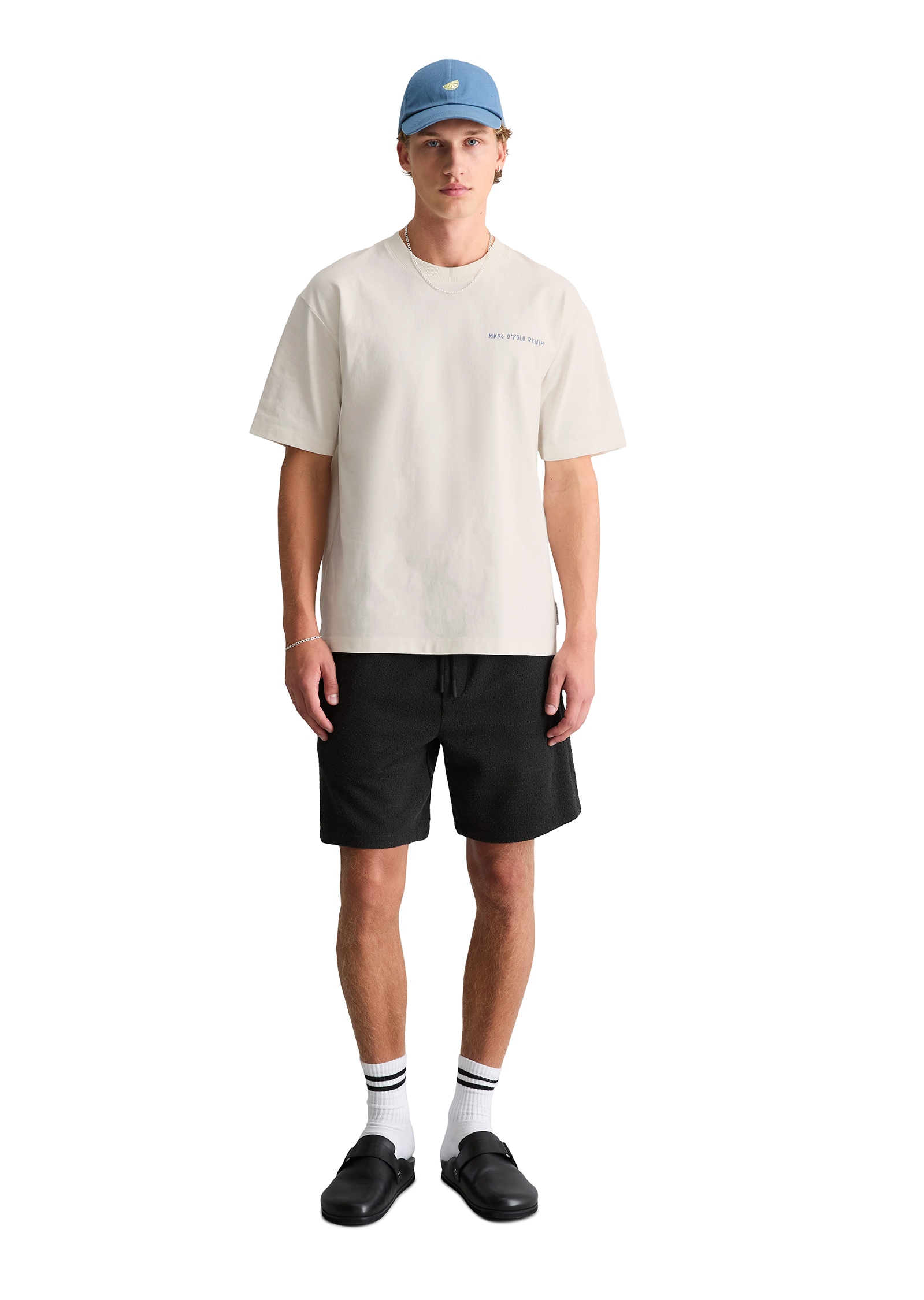 Marc O'Polo DENIM T-shirt relaxed avec imprimé dans le dos