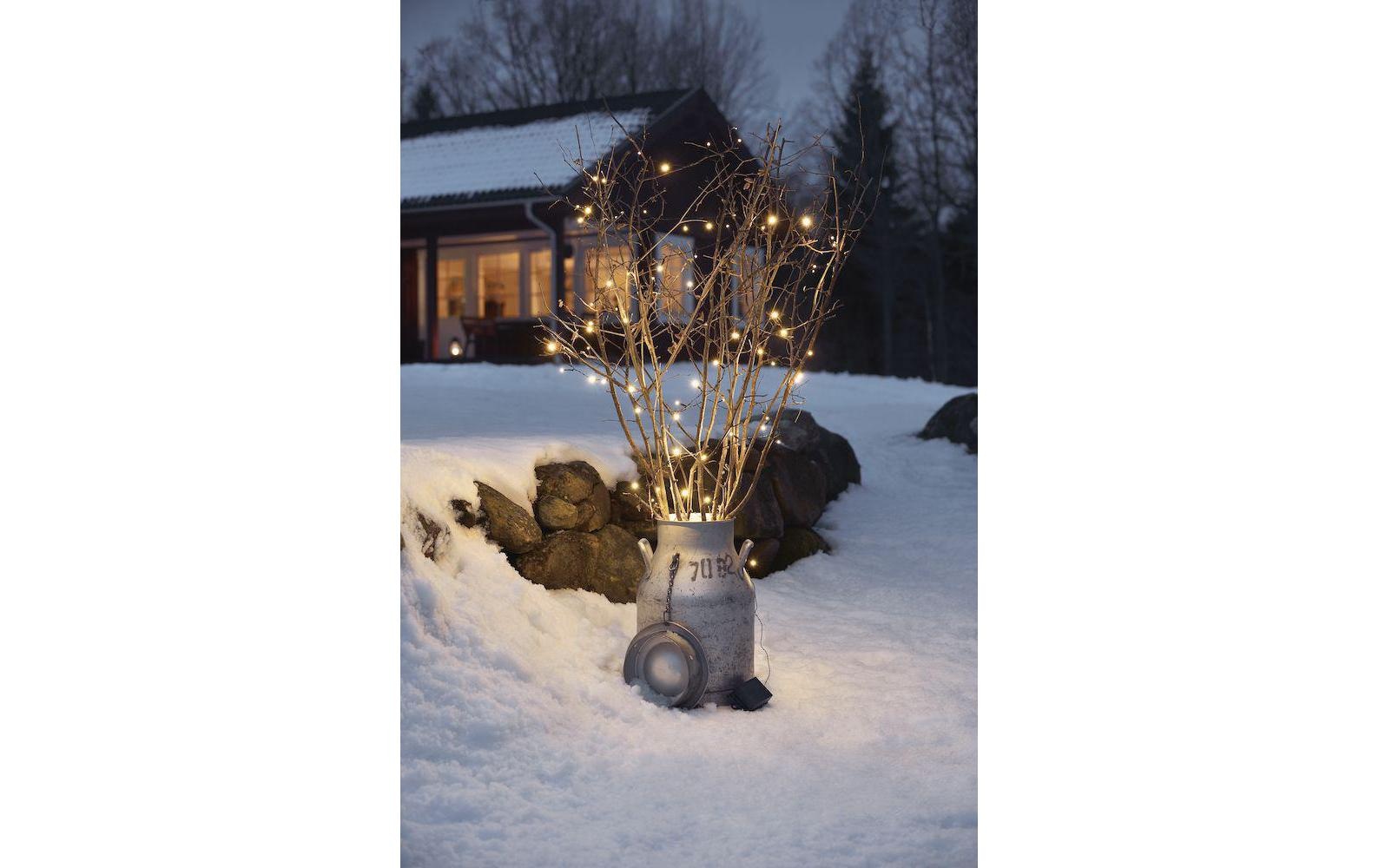 KONSTSMIDE Guirlande lumineuse »LED-Lichterkette 80 LED, 7.9 m, Outdoor«