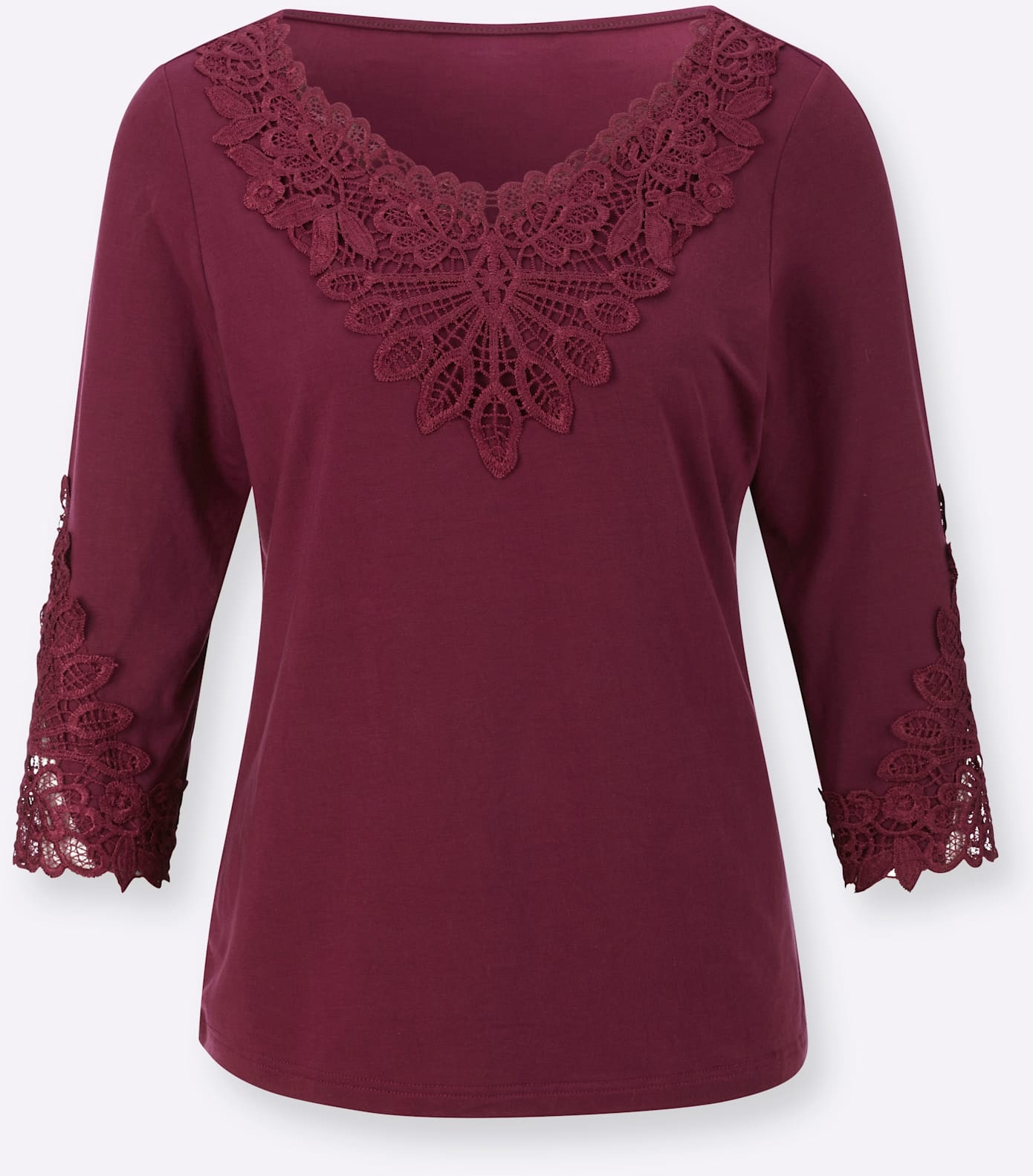 creation L Chemise en dentelle »Lyocell-Shirt« 1
