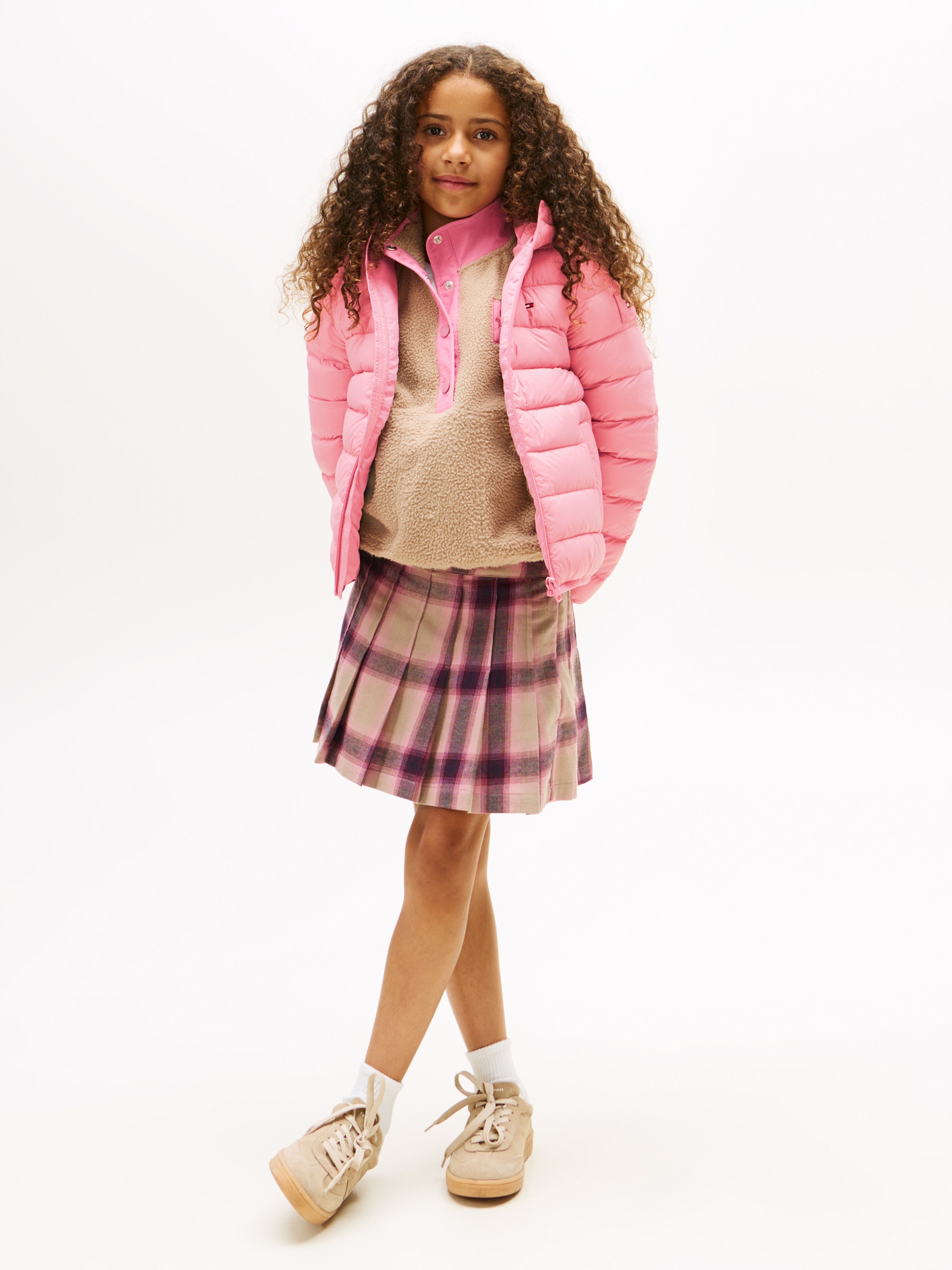 Tommy Hilfiger Veste matelassée »U LIGHT DOWN HOODED JACKET« mit Kapuze Kinder bis 16 Jahre