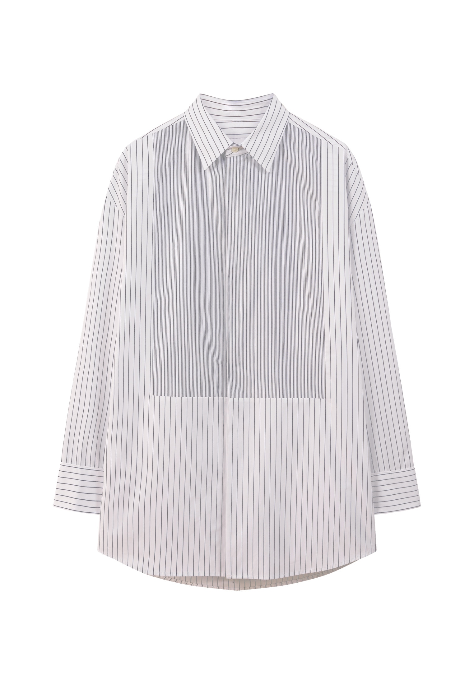 studio seidensticker Businesshemd »Studio« Oversized 1/1 Kentkragen Streifen