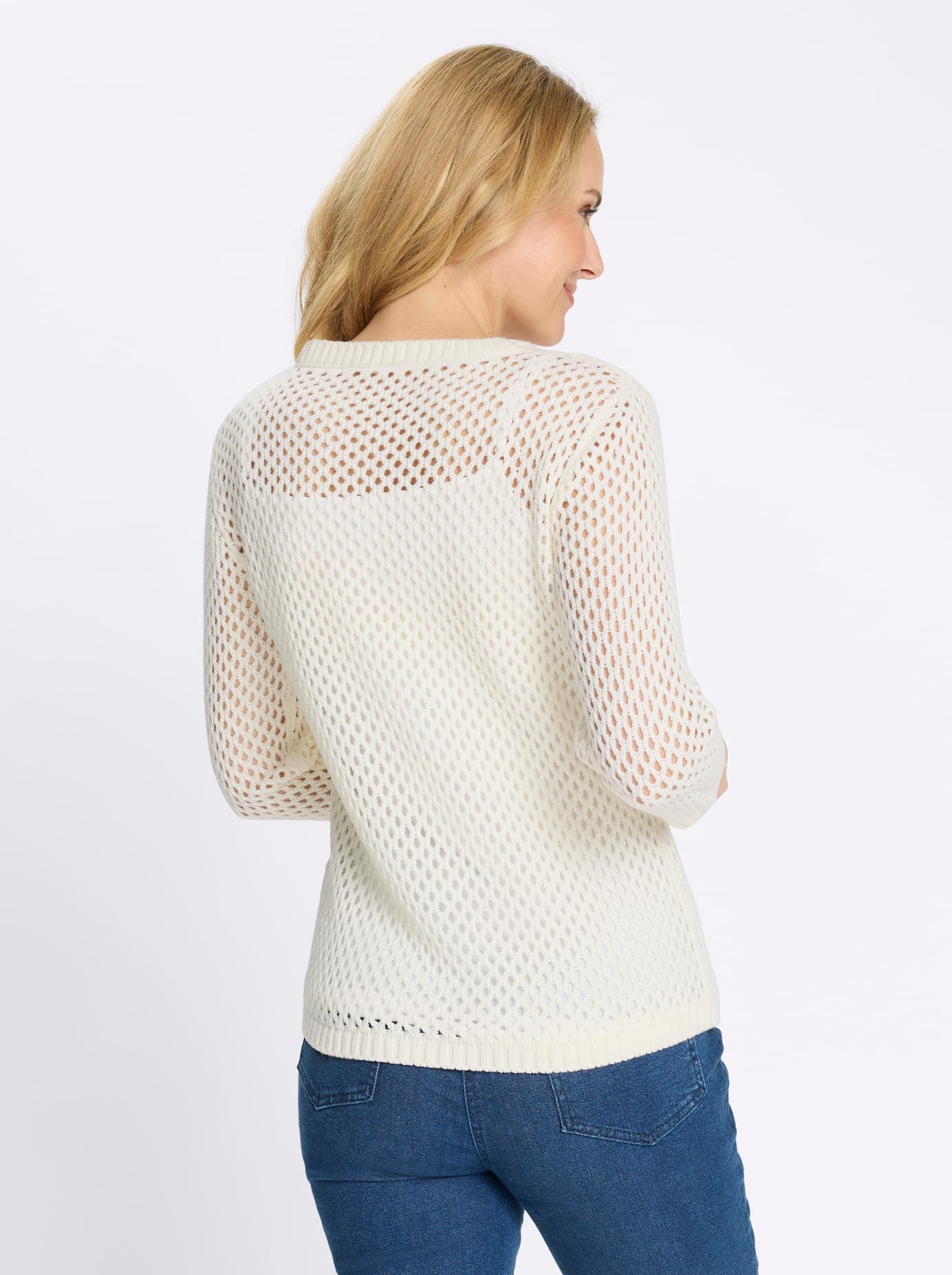 Classic Basics Pull ajouré »Ajour-Pullover«