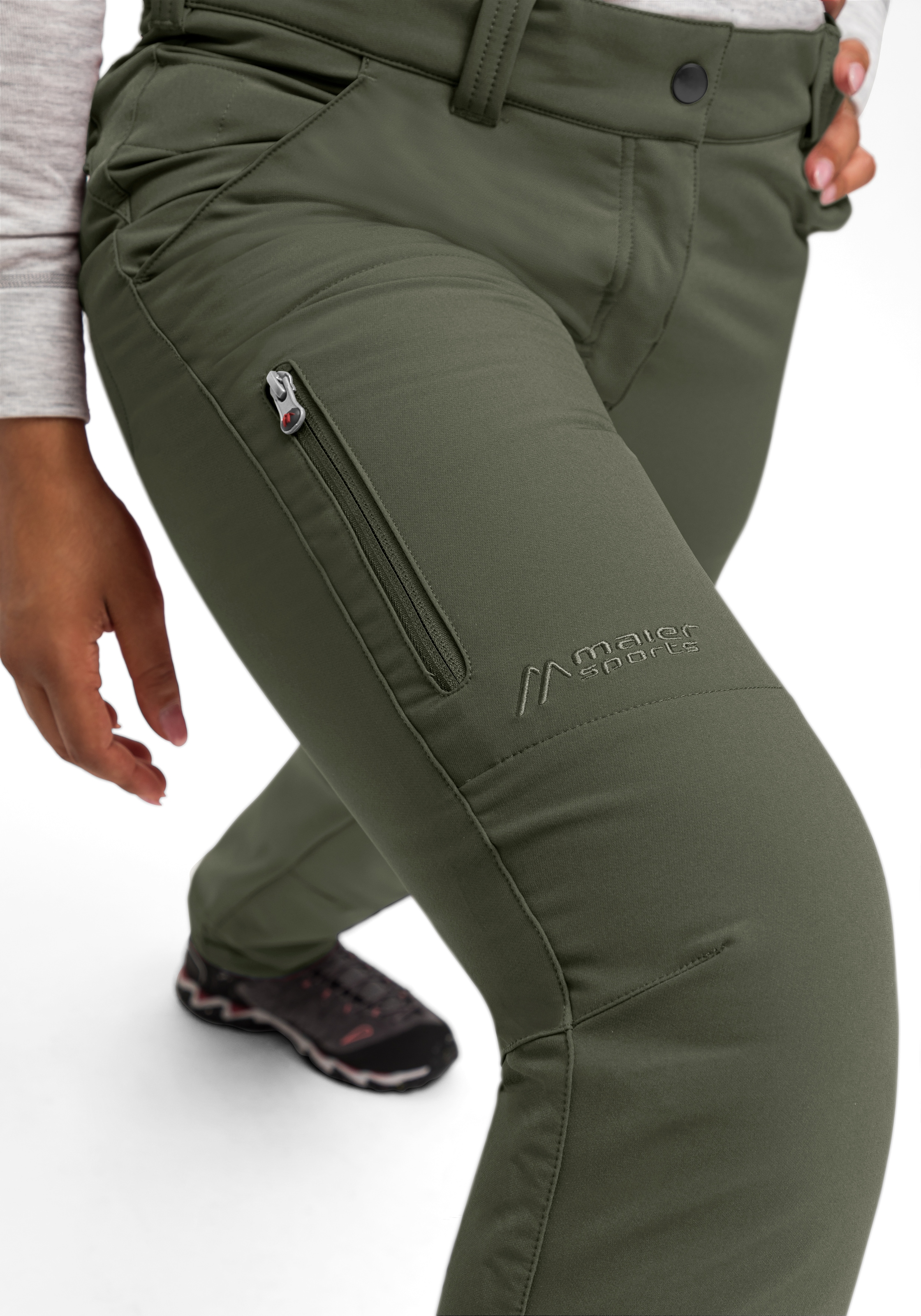 Maier Sports Funktionshose »Helga«  warme Damen Outdoorhose, robuste Wanderhose, Regular Fit