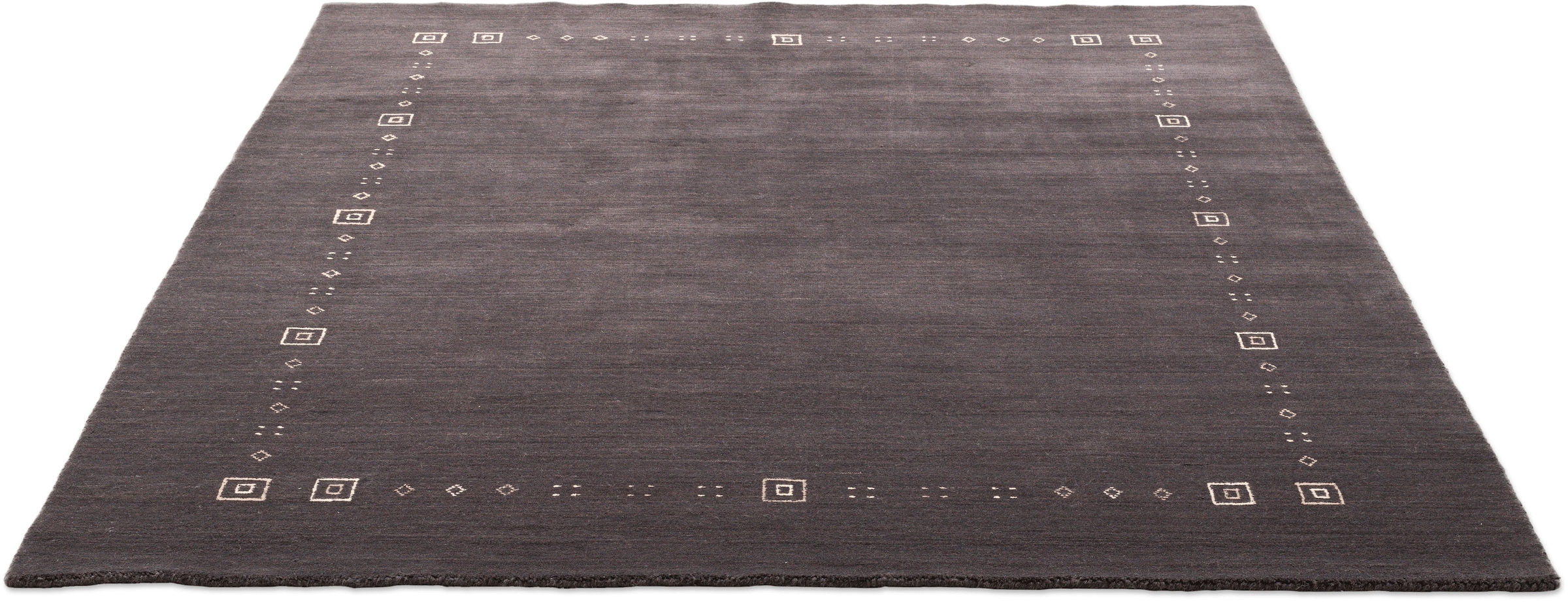 THEKO Tapis en laine »Lori Dream 2« Rectangulaire 12 mm Höhe Handweb Teppich, reine Wolle, handgewebt