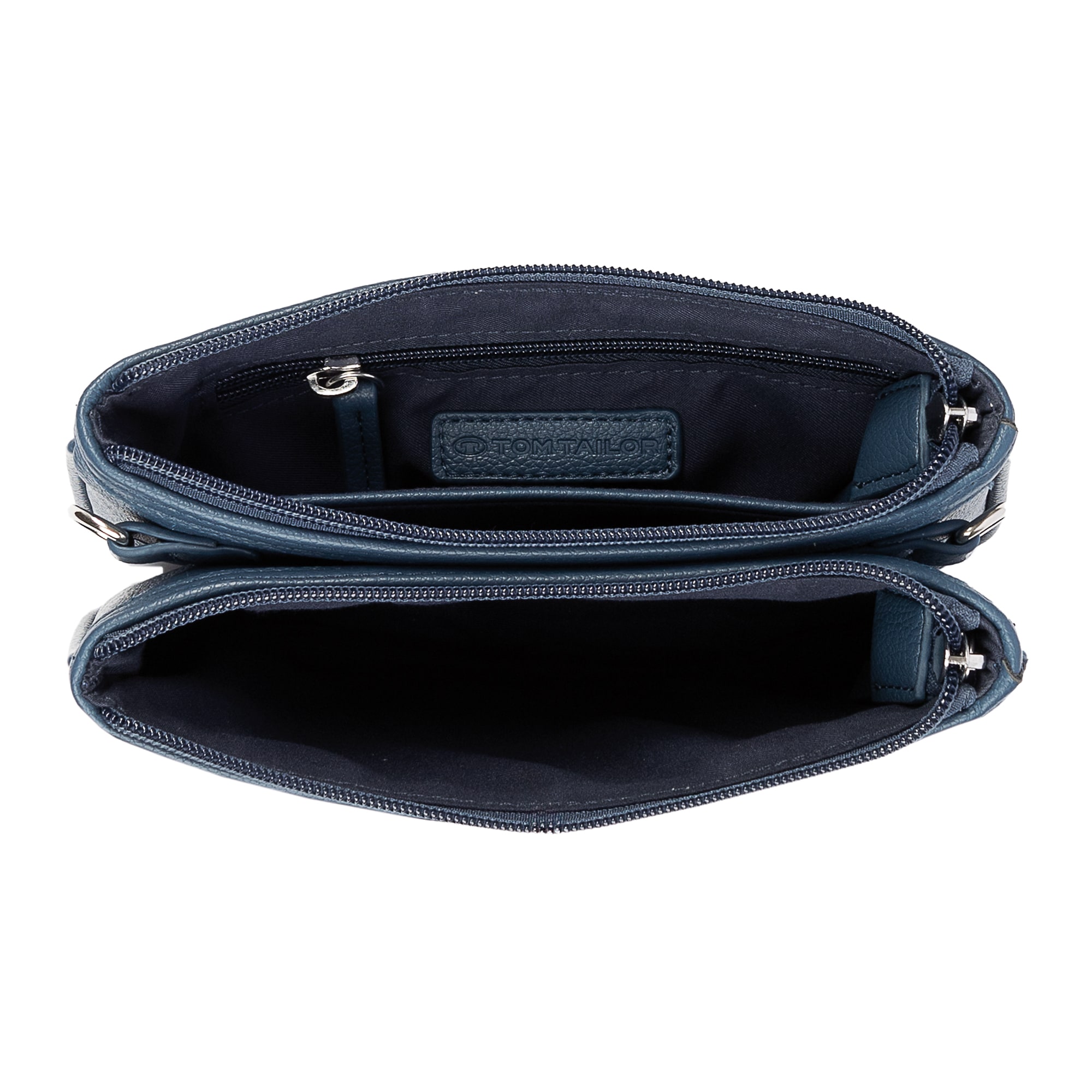 TOM TAILOR Sac à bandoulière »Xenia« avec imprimé géométrique "T" raffiné du logo sur le corps du sac