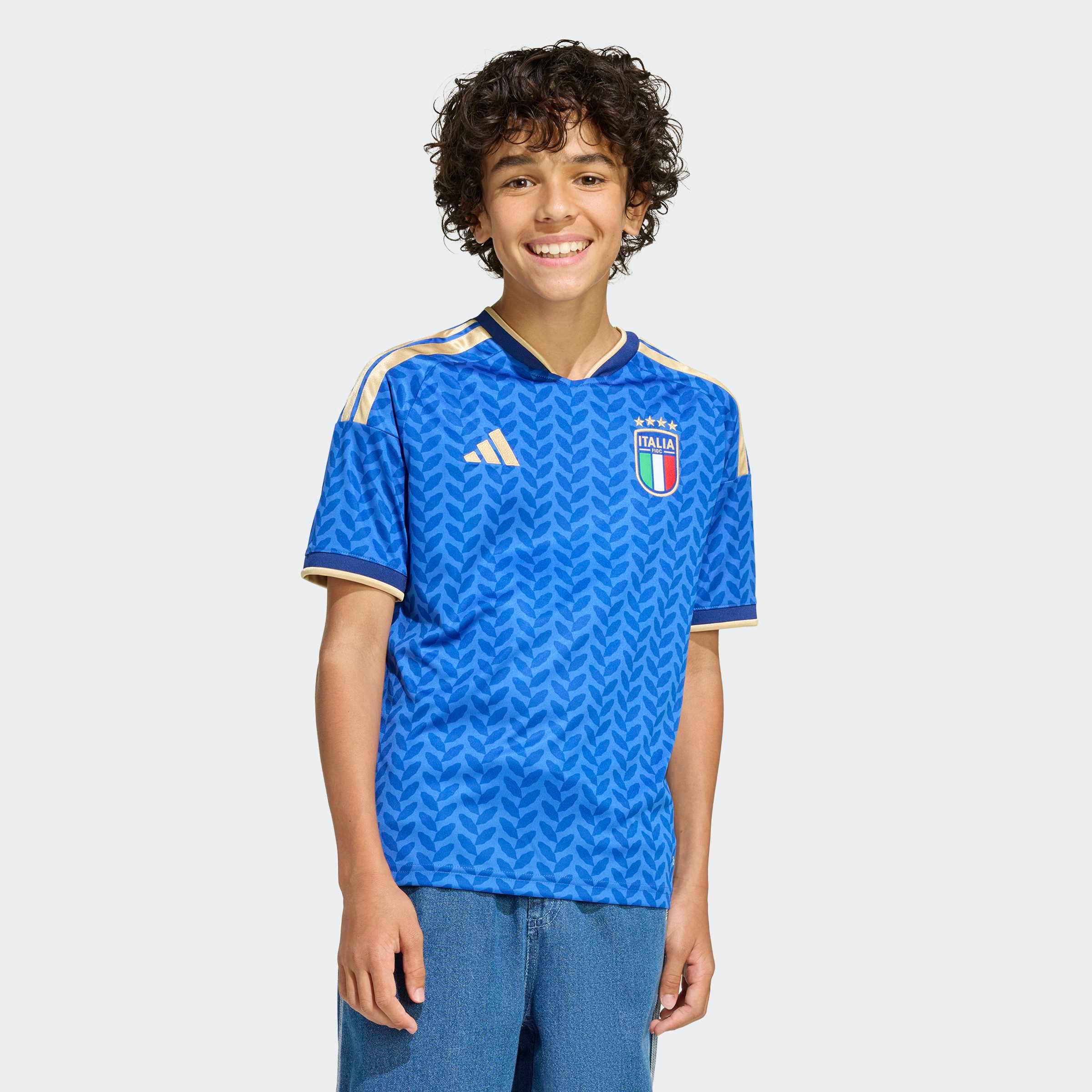 adidas Performance Maillot de foot »FIGC H JSY Y« en matière Climacool, coupe étroite