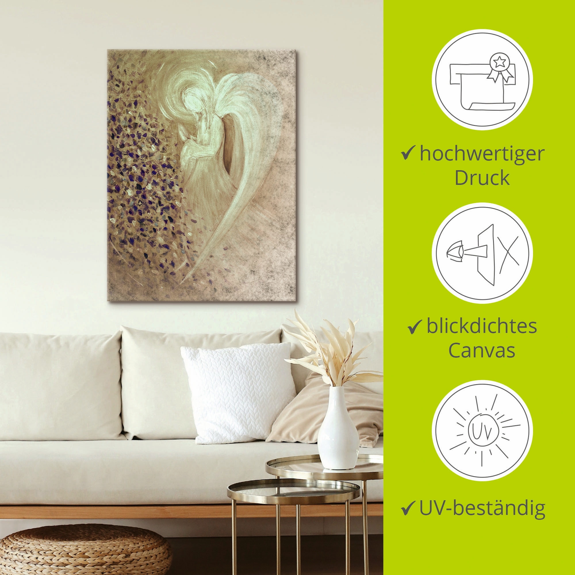 Artland Wandbild »Engel I« Religion 1 Stk. tlg. als Leinwandbild, Poster, Wandaufkleber in verschied. Grössen