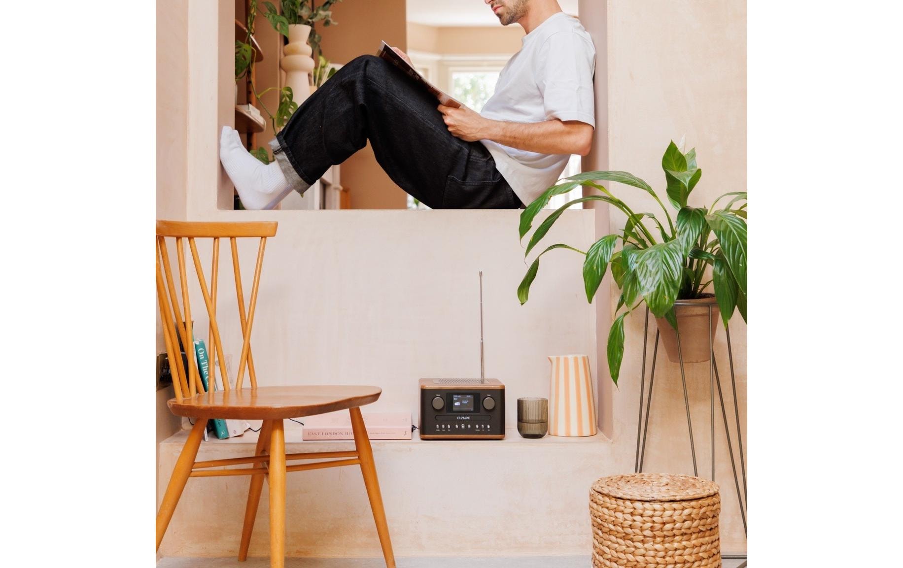 Pure Radio numérique (DAB+) »Classic C-D4« ( 15 W)