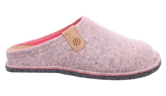 Rohde Pantoffel »LUCCA«  Clog, Hausschuh, Homeslipper in melierter Optik