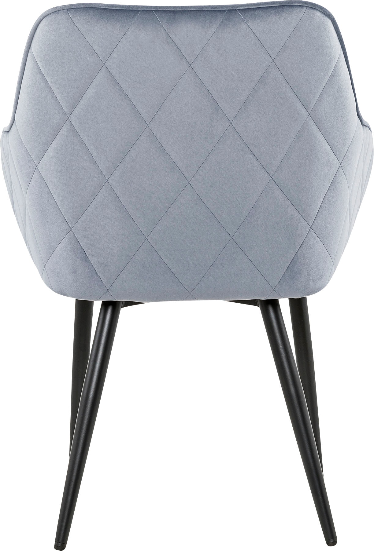 SalesFever Armlehnstuhl »Komfortabler Esszimmerstuhl mit Stil« () mit Diamantsteppung auf der Rückseite