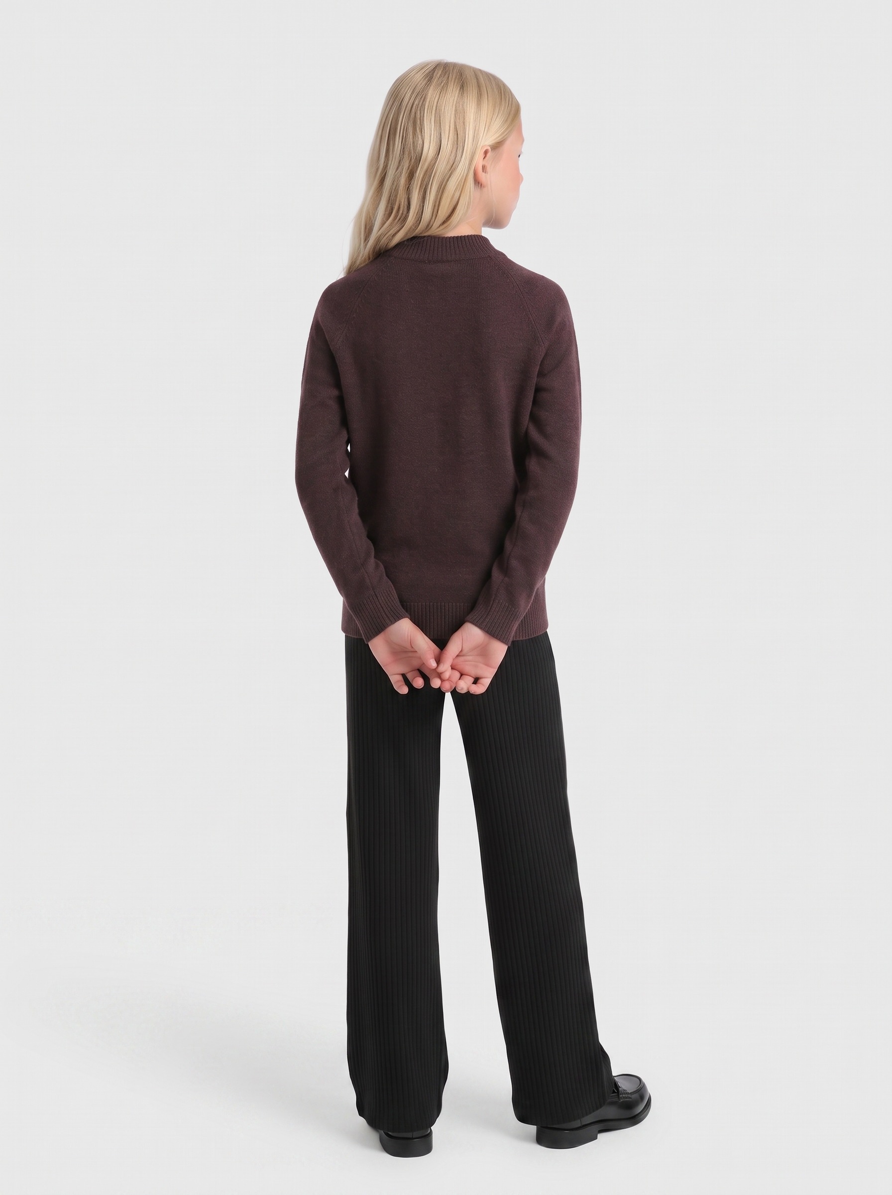 KIDS ONLY Pull en tricot »KOGRICA LIFE LS PULLOVER VD KNT NOOS« mélange de matériaux