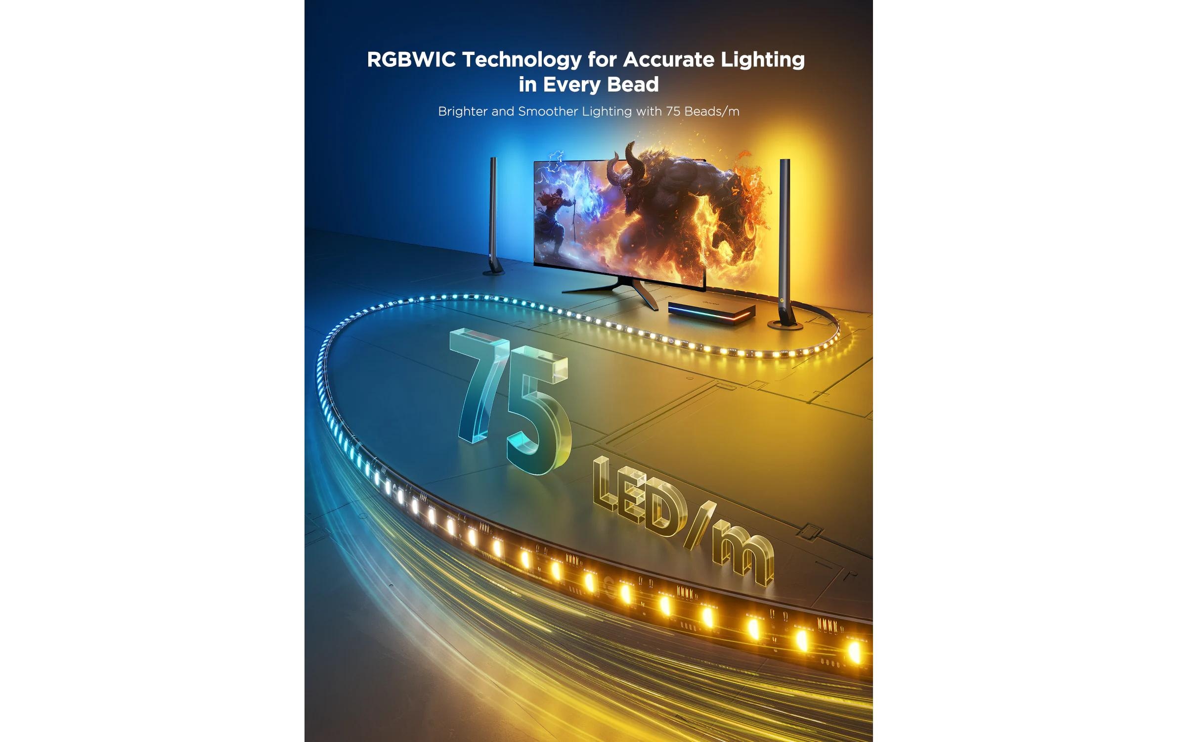 Govee Lampe LED intelligente »HDMI AI Sync Box Kit 27-34« 1 cuis