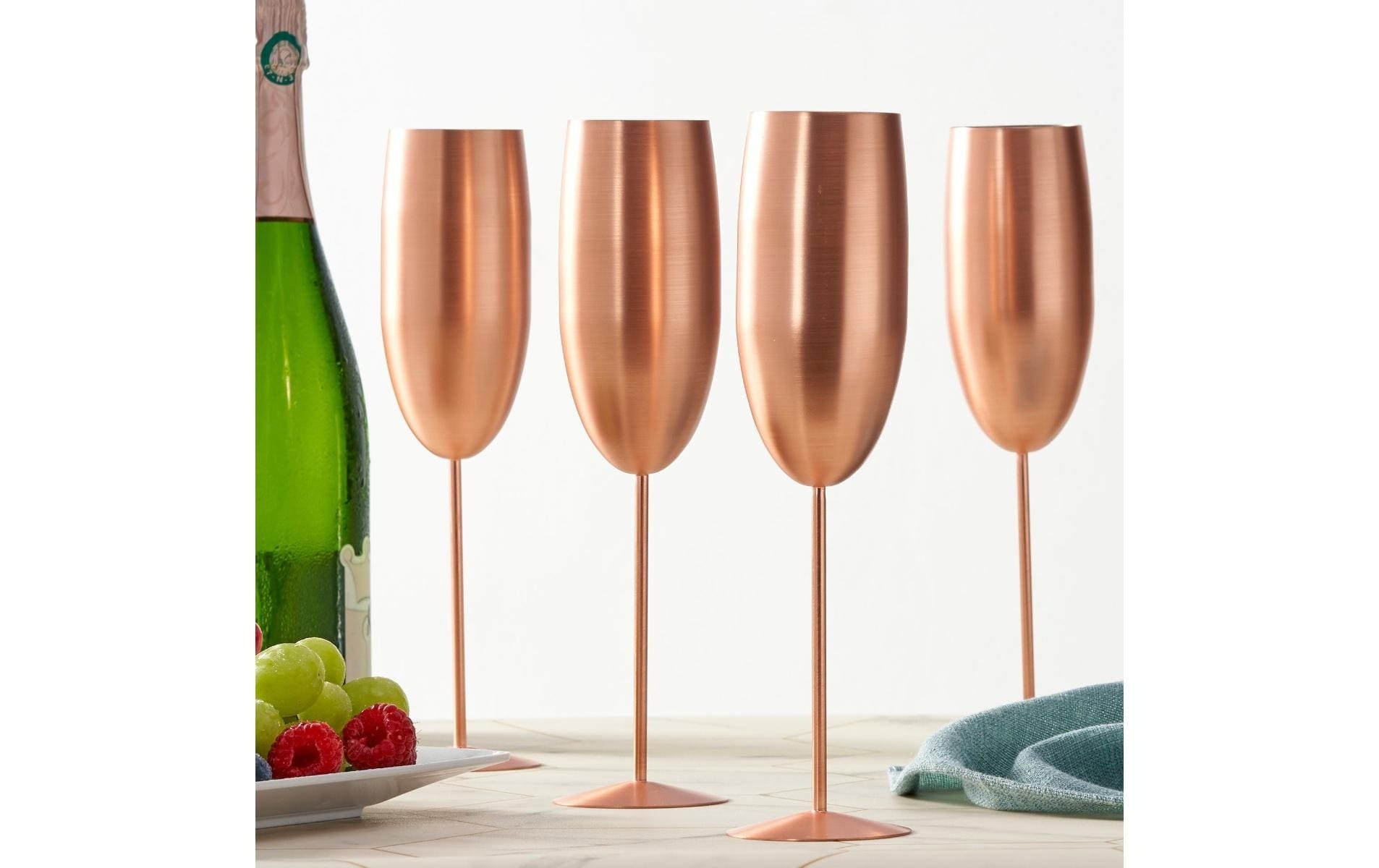   Flûte à champagne »Oak & Steel 285 ml, 4 Stück«