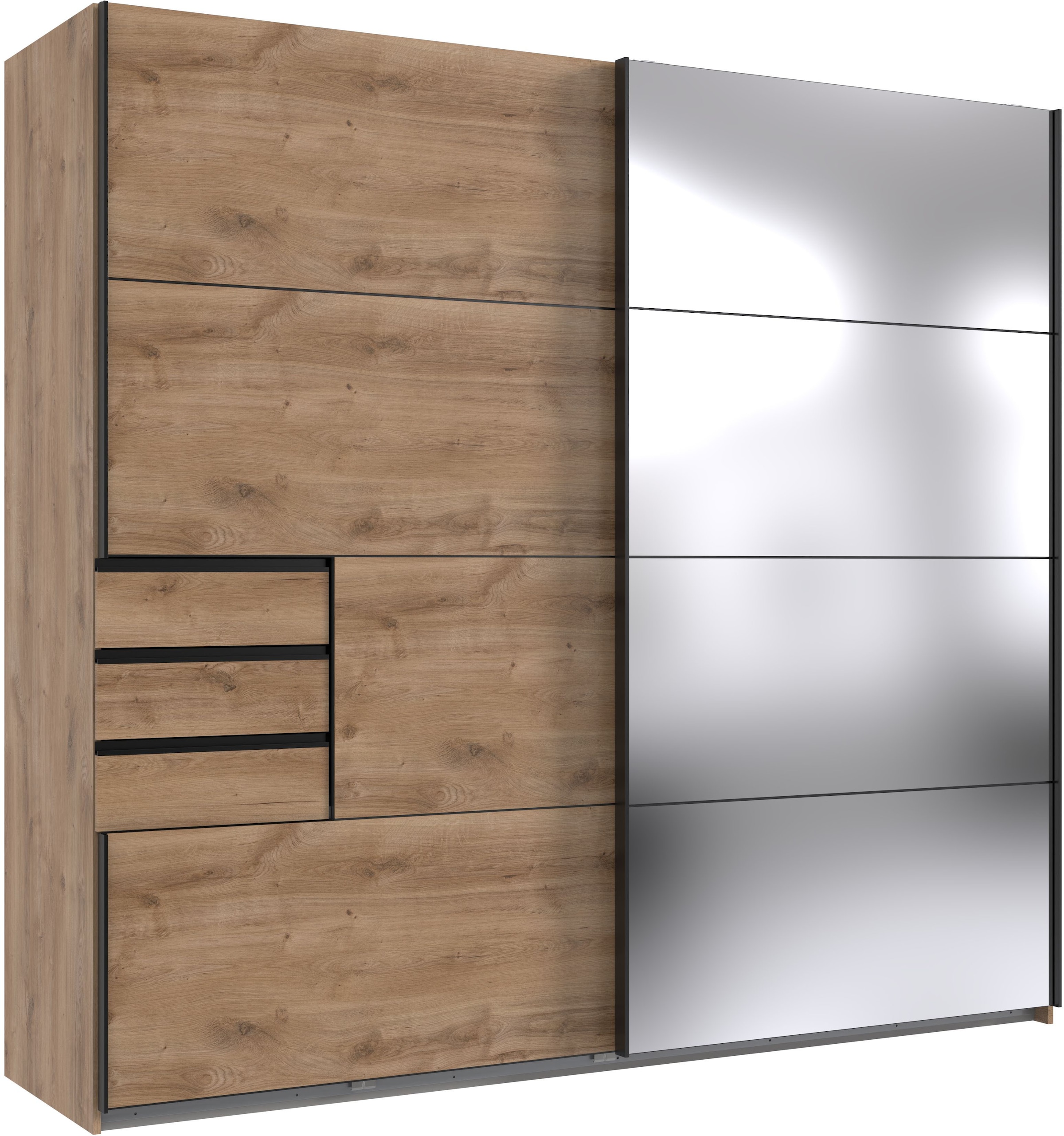 Wimex Schwebetürenschrank »Saigon« mit Spiegeltür, 2 Türen, 225cm breit