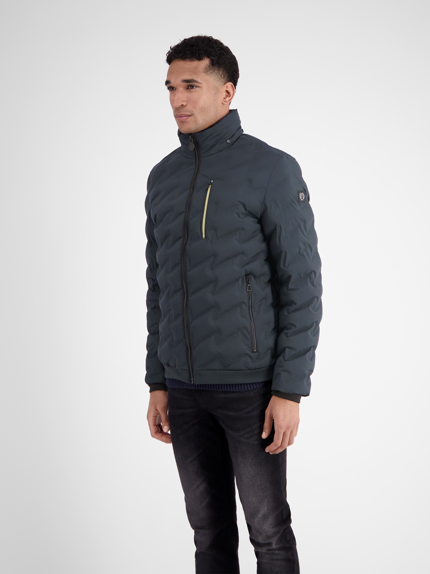 LERROS Veste d'extérieur »Sportive Funktions-Steppjacke für Herren« mit Kapuze