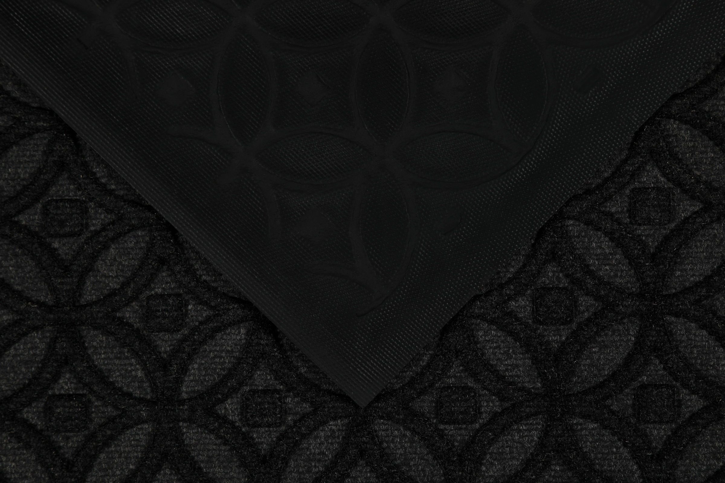 Wecon home Tapis de sol »Midnight Mosaic« Rectangulaire 4 mm Höhe pflegeleicht, rutschfest, Ornamente, Innen & Aussen, Schmutzfangmatte