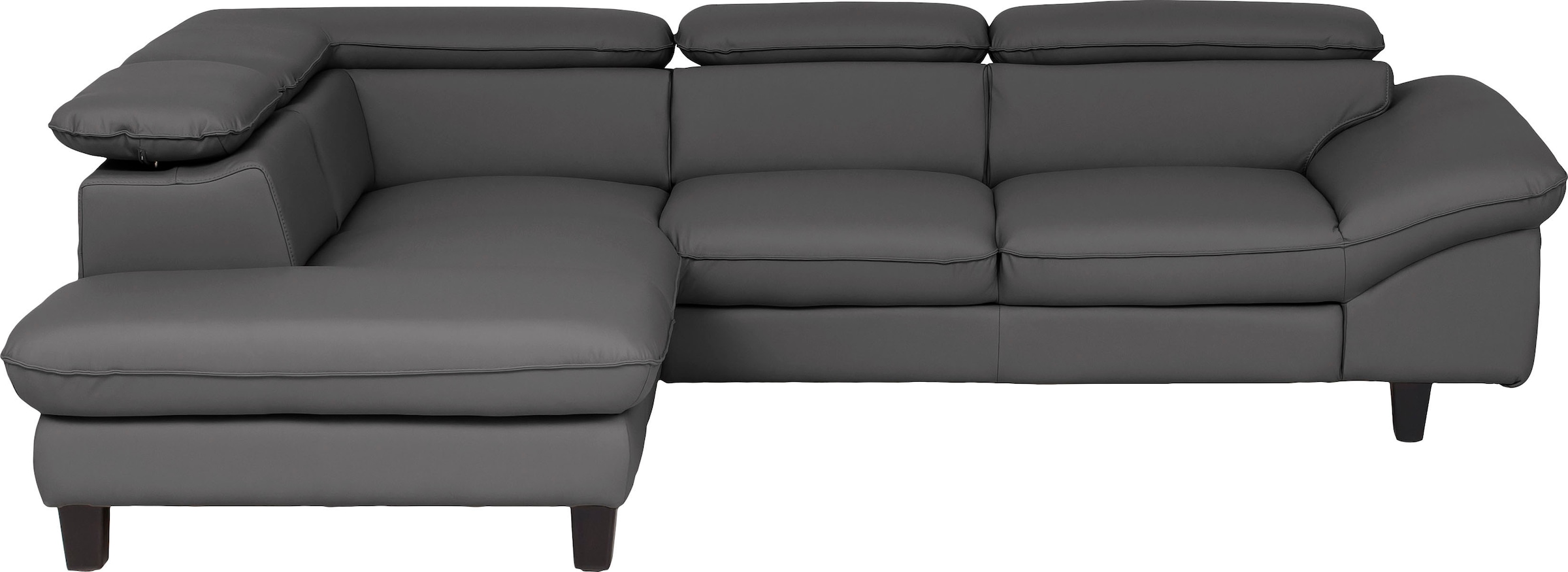 Home affaire Ecksofa »Pilot L-Form« mit Kopfteilverstellung, wahlweise mit Bettfunktion & Bettkasten