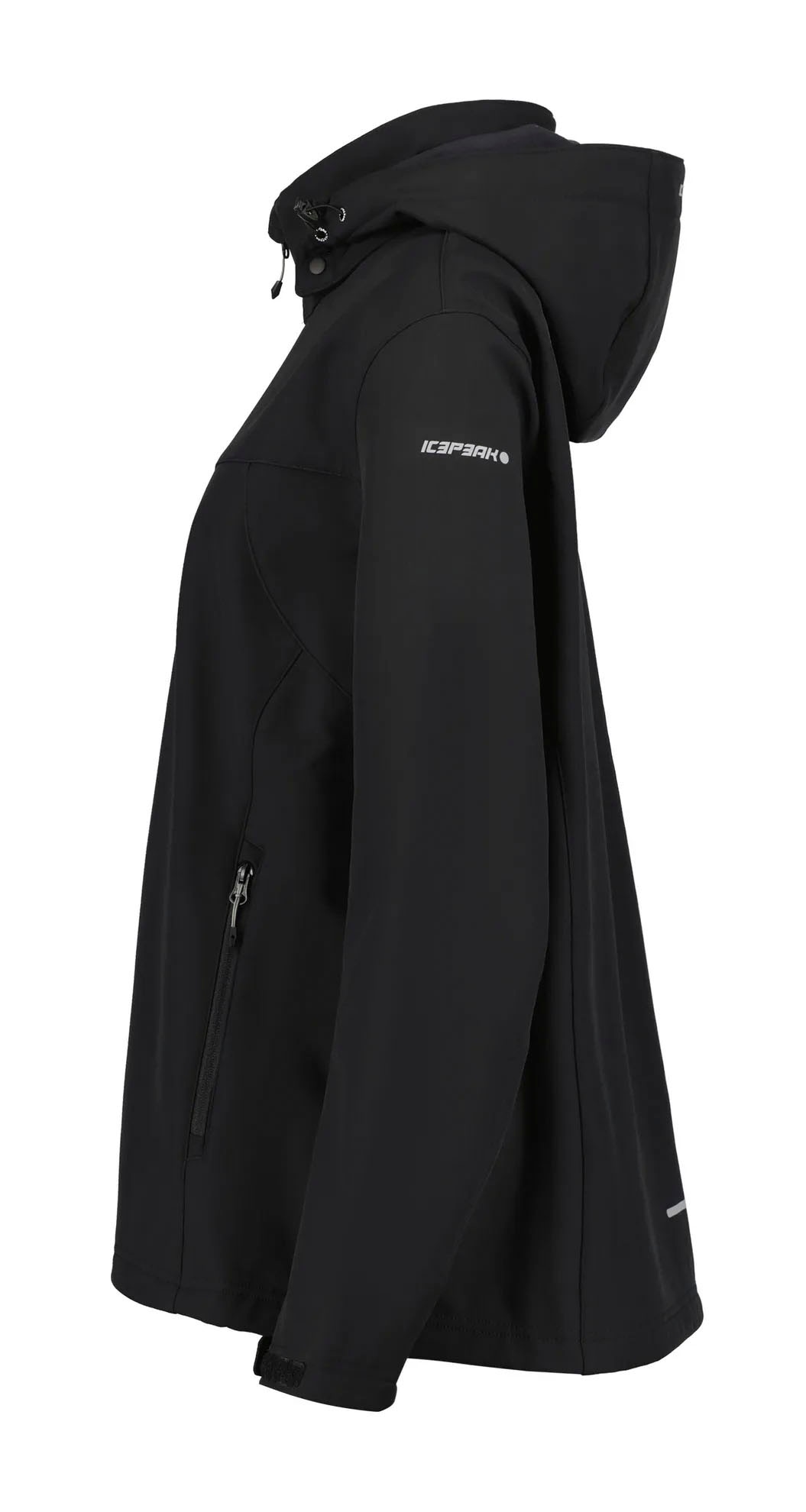 Icepeak Softshelljacke »ICEPEAK BRENHAM« 1 Stk. tlg. mit Kapuze Winddicht & Wasserabweisend & Atmungsaktiv