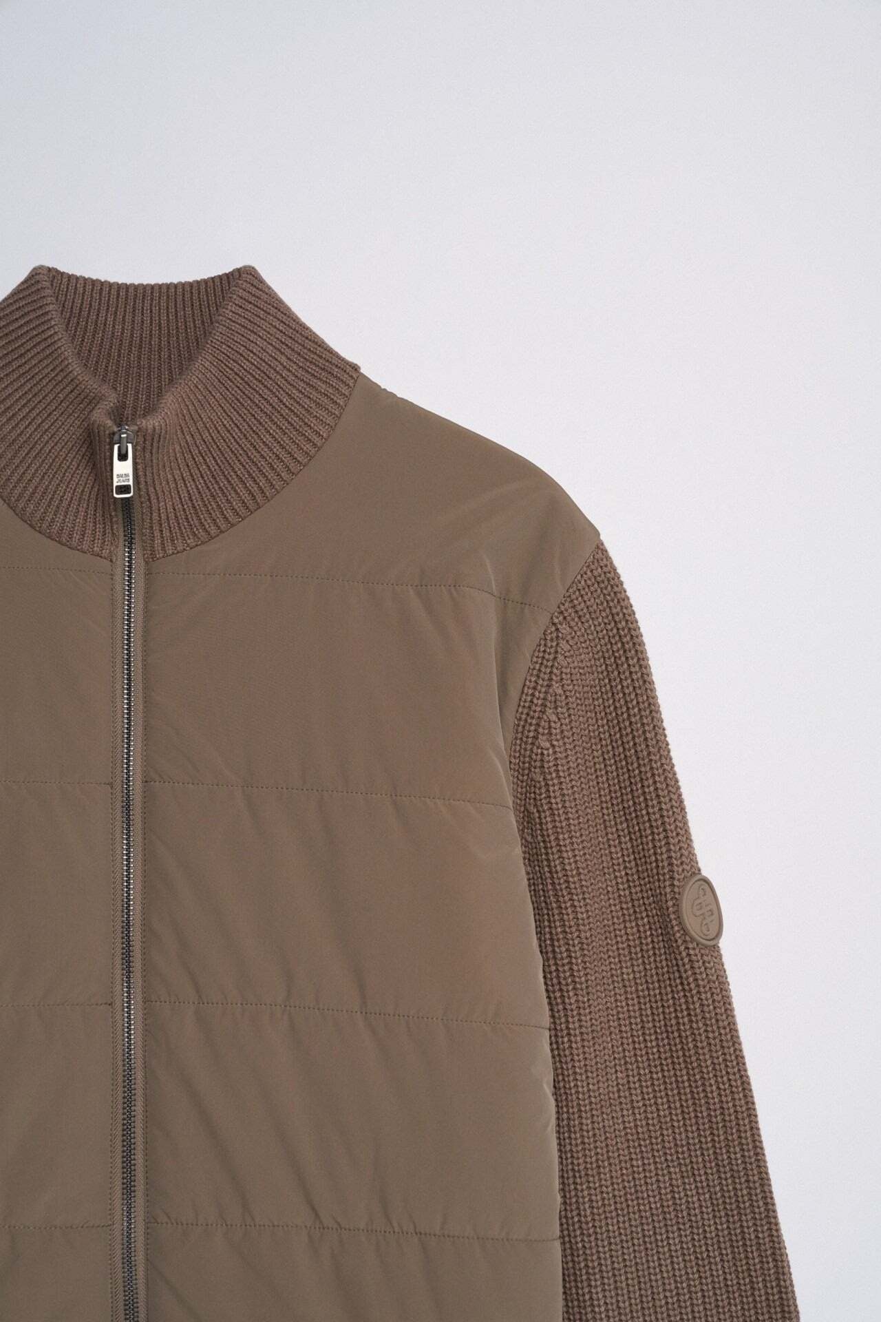 Salsa Jeans Steppjacke »Salsa Jeans Steppjacke Strickjacke mit Steppdetails«