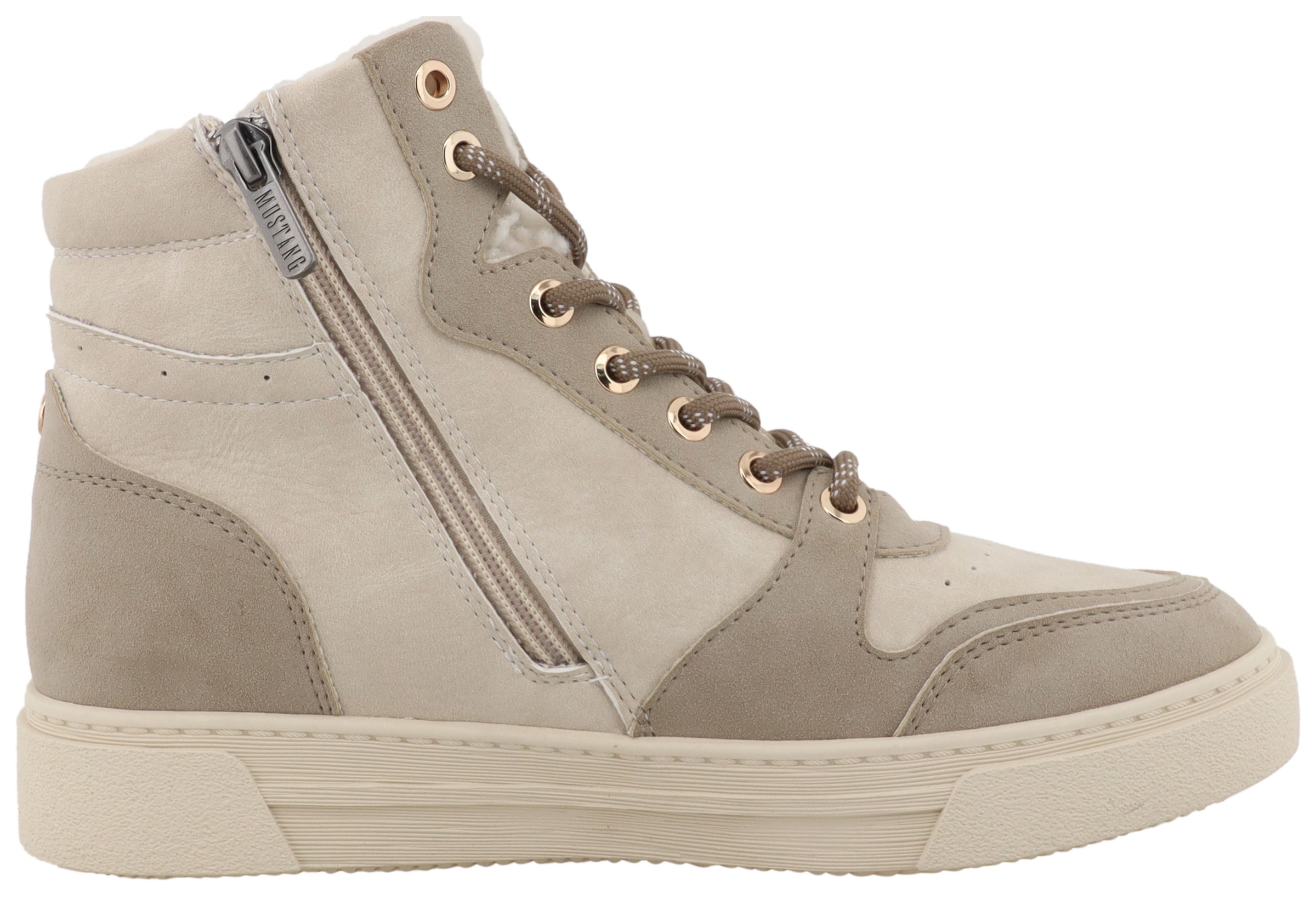 Mustang Shoes Bottes d'hiver »Rhonda«  sneakers montantes, boots d’hiver avec doublure chaude