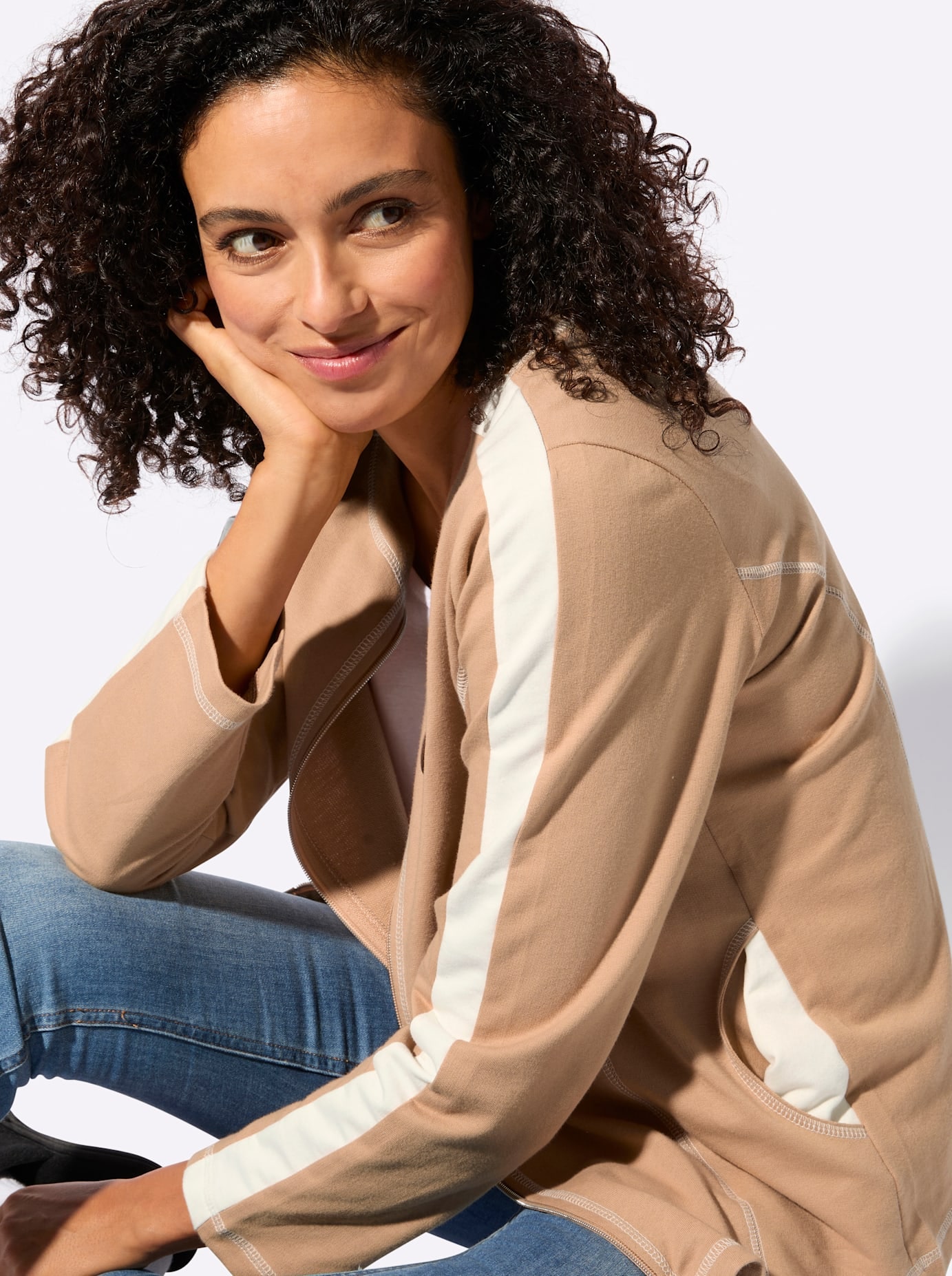 Casual Looks Veste chemise »Shirtjacke« 1 pièces