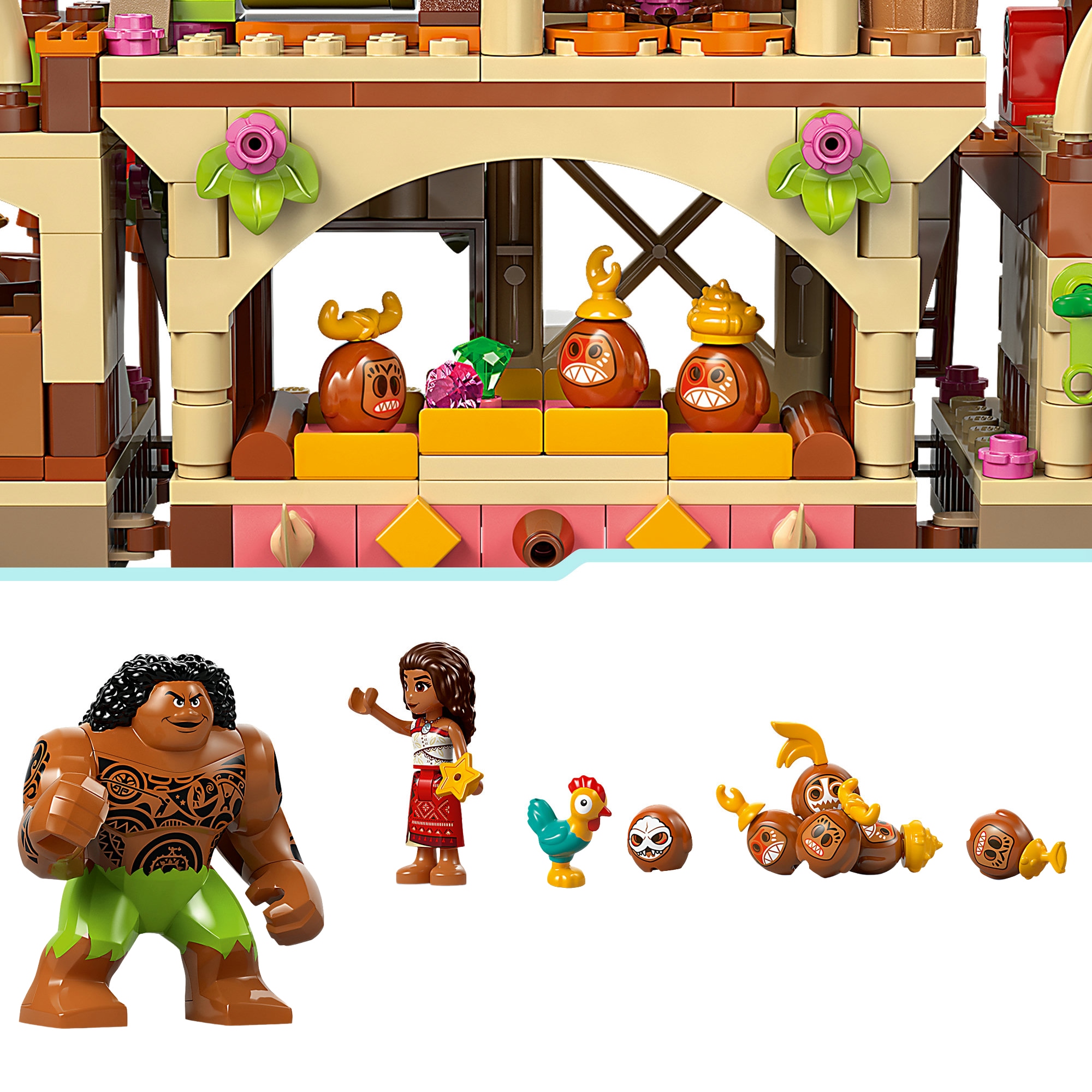 LEGO® Pions de construction »Kakamora-Barge (43258), LEGO Disney Princess« Made in Europe