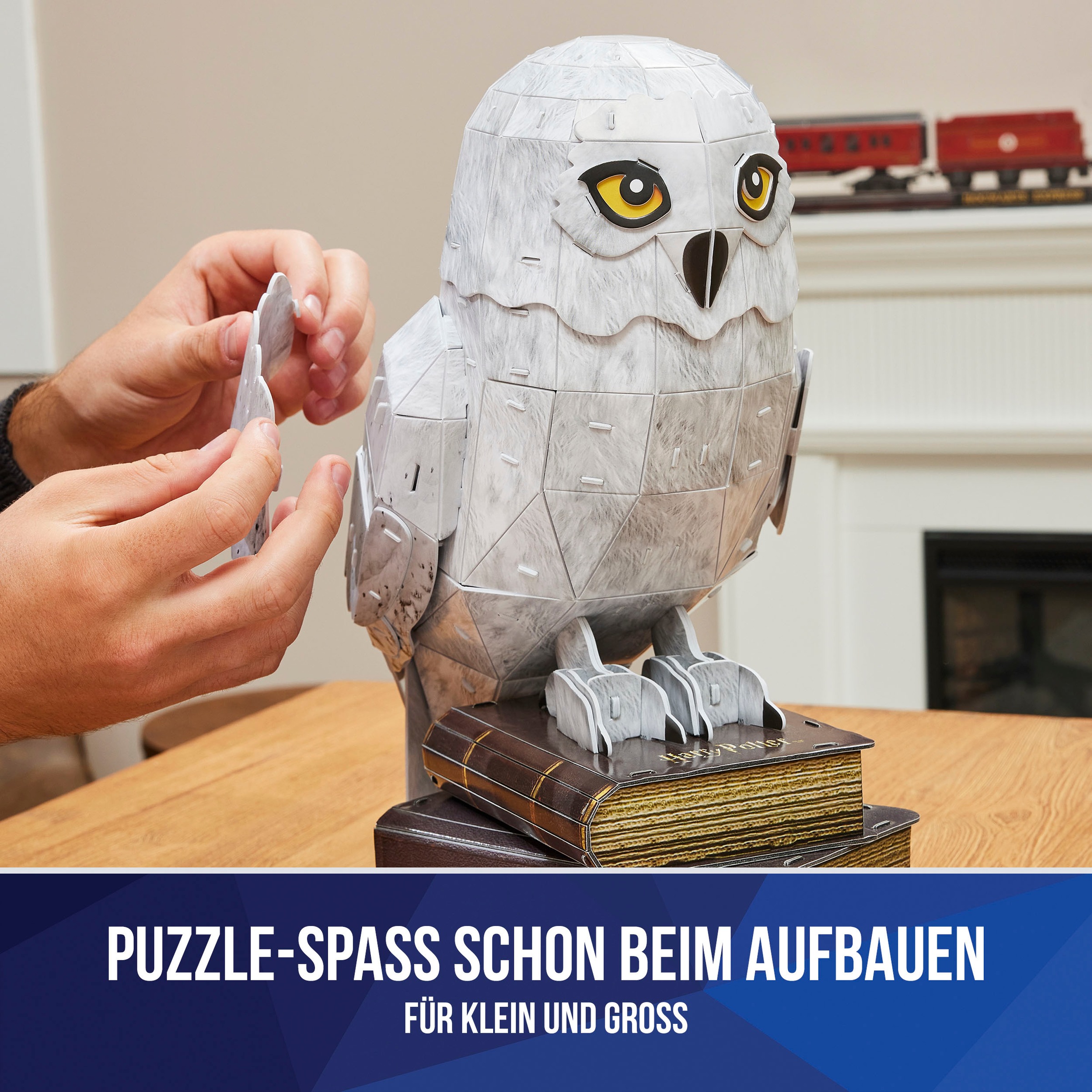 Spin Master 3D-Puzzle »4D Build - Harry Potter - Hedwig Eule«