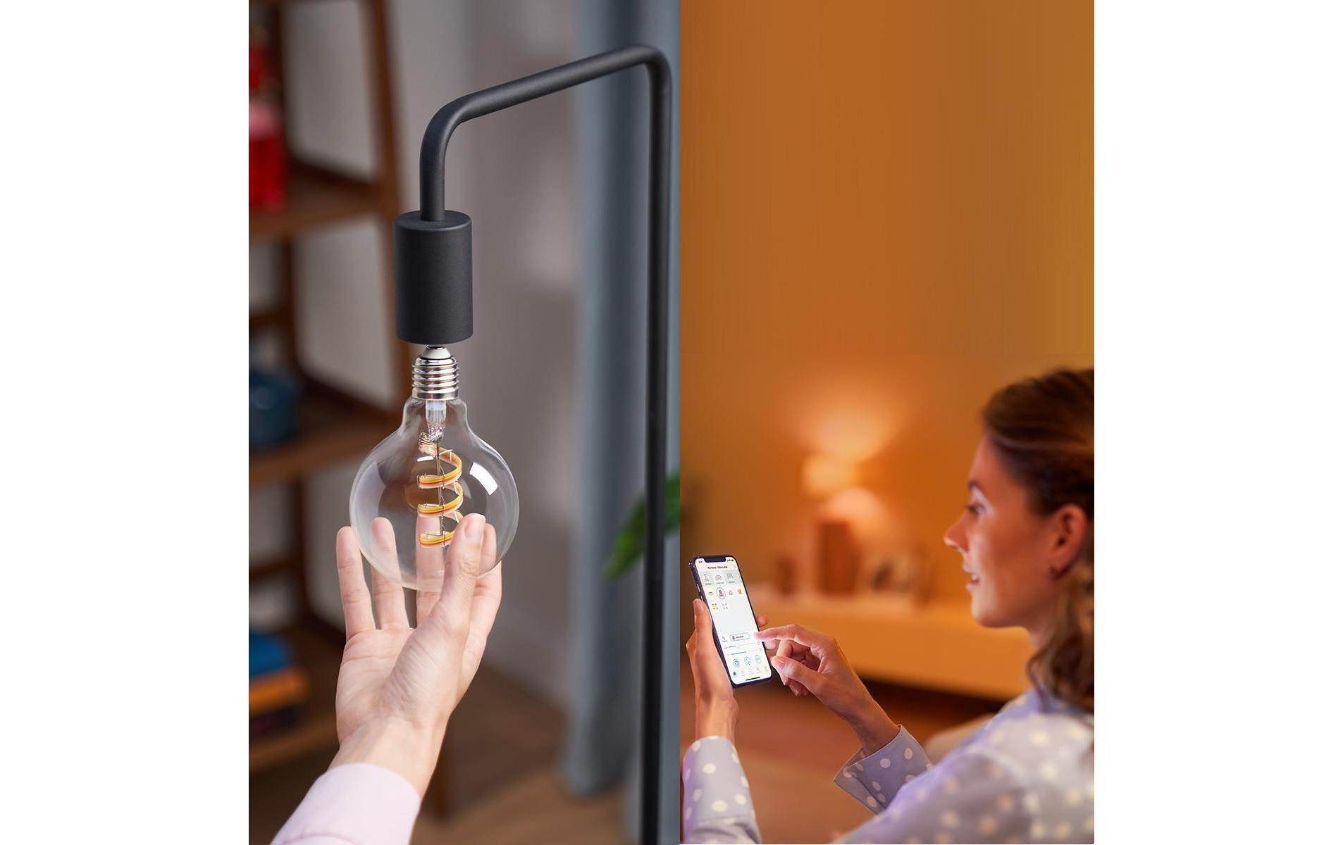 WiZ Lampe LED intelligente »6.3W 40W E27 G95«