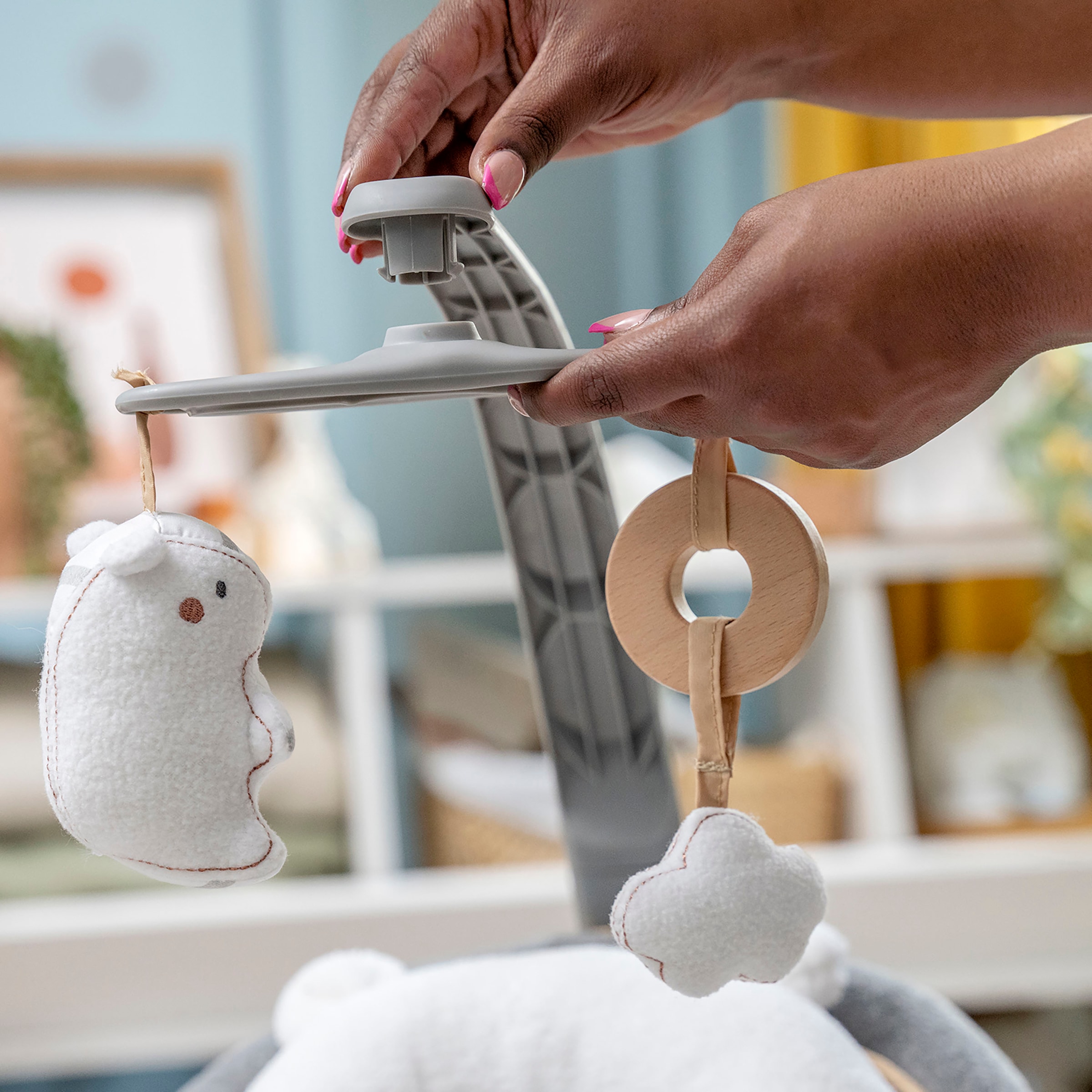 ingenuity Transat pour bébé »Rocking Seat - Bella Teddy« mit Sound-Effekt