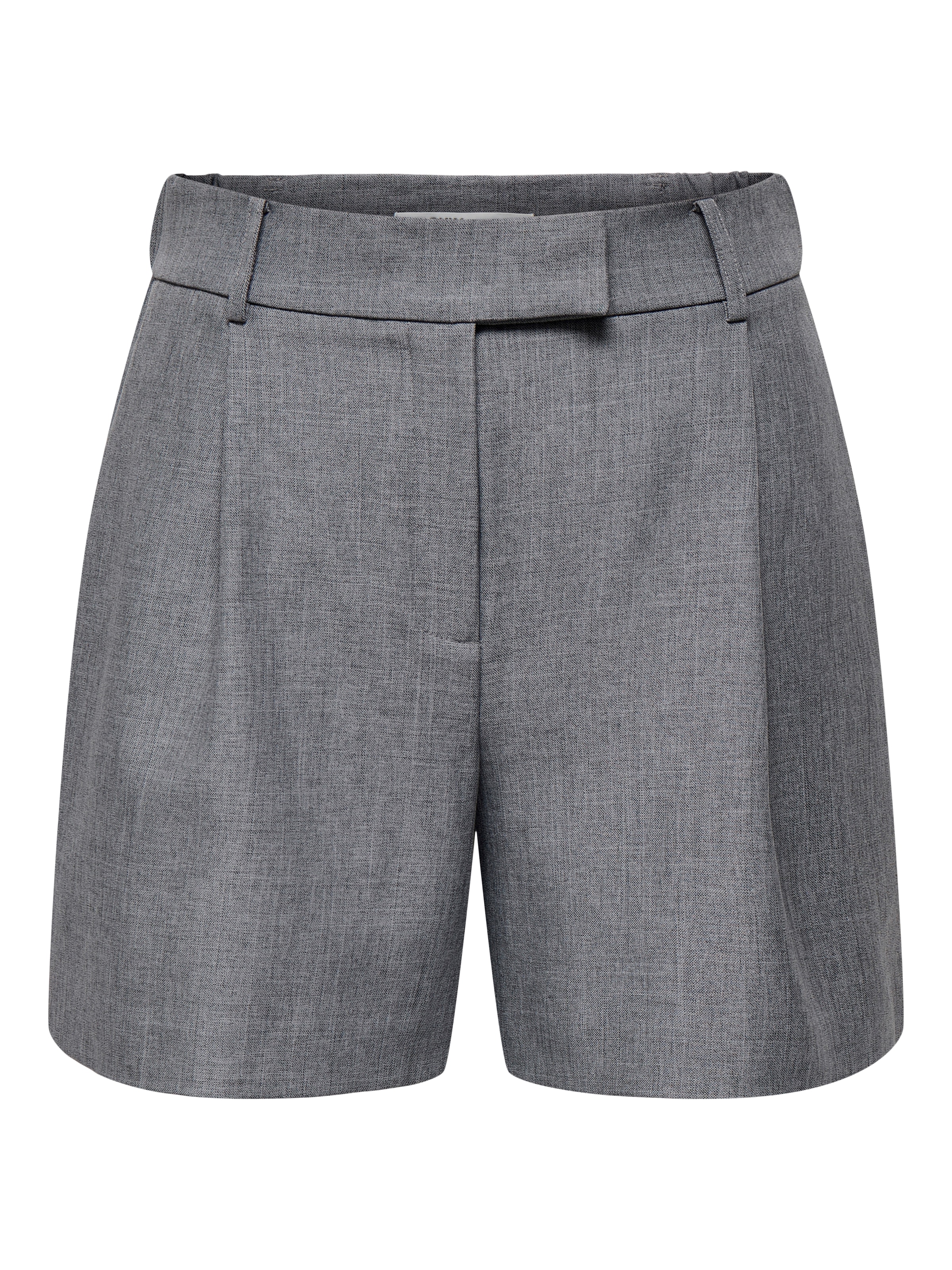 ONLY 1100000002199 »ONLLINDA – Shorts mit hoher Taille und weitem Beinschnitt«  Materialmix, High Waist