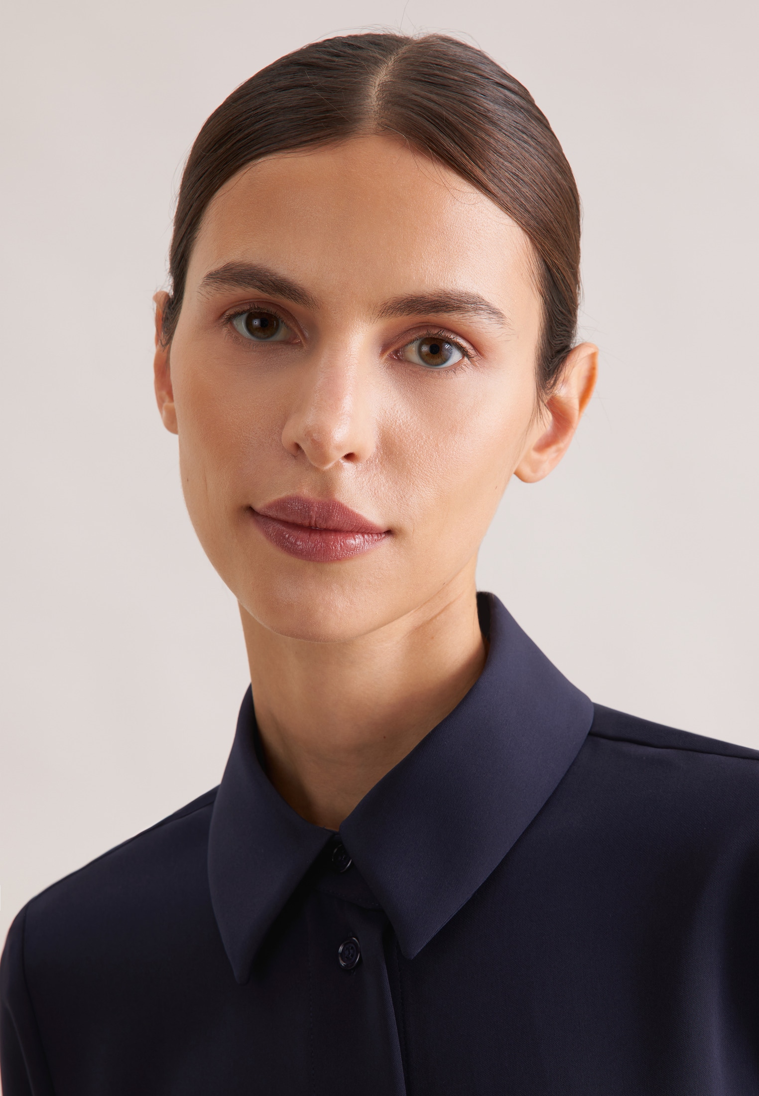 seidensticker Hemdbluse »Schwarze Rose«, 1/1 Uni
