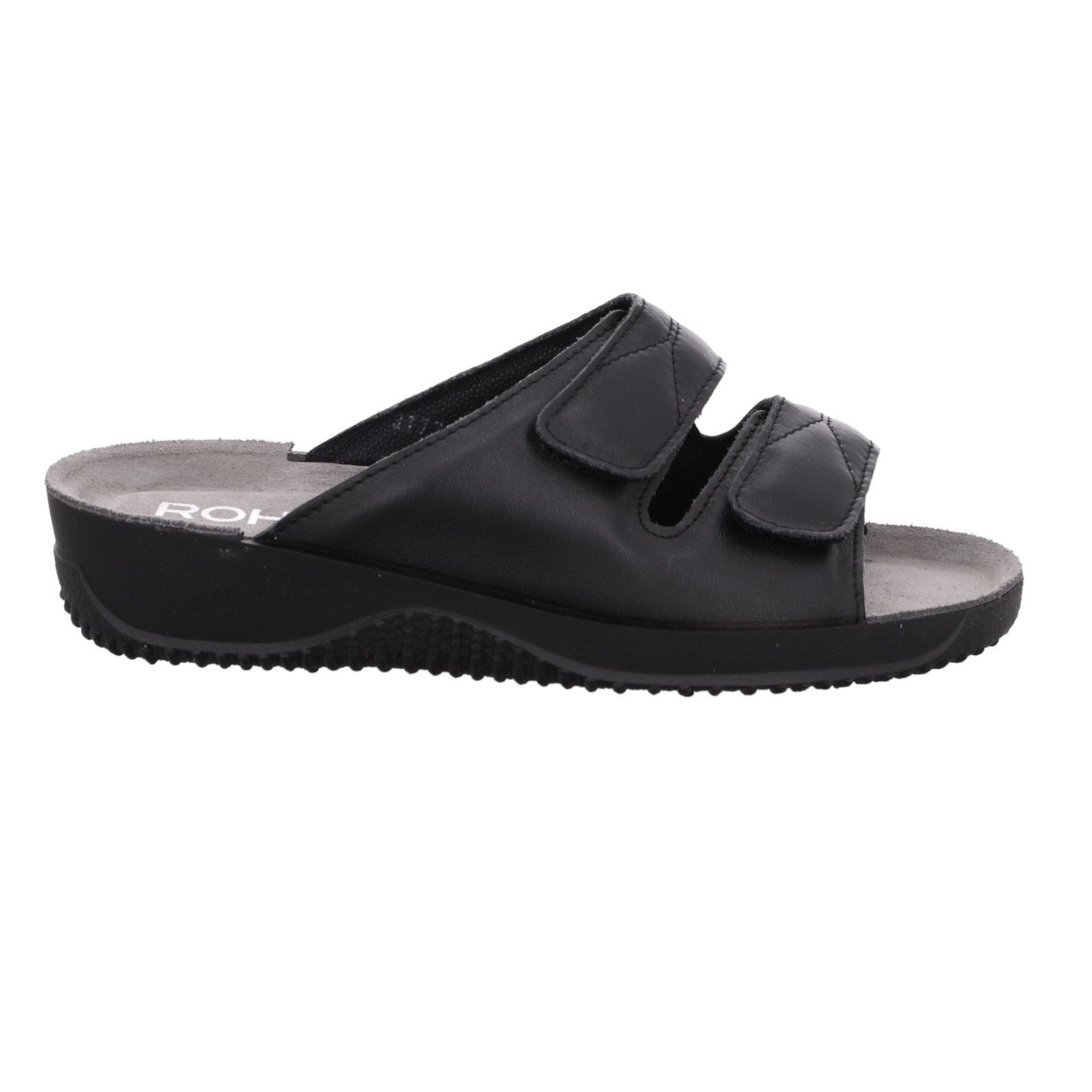 Rohde Pantolette »Soltau-40«  Chausson, chaussure de confort, chaussure à velcro avec talon compensé