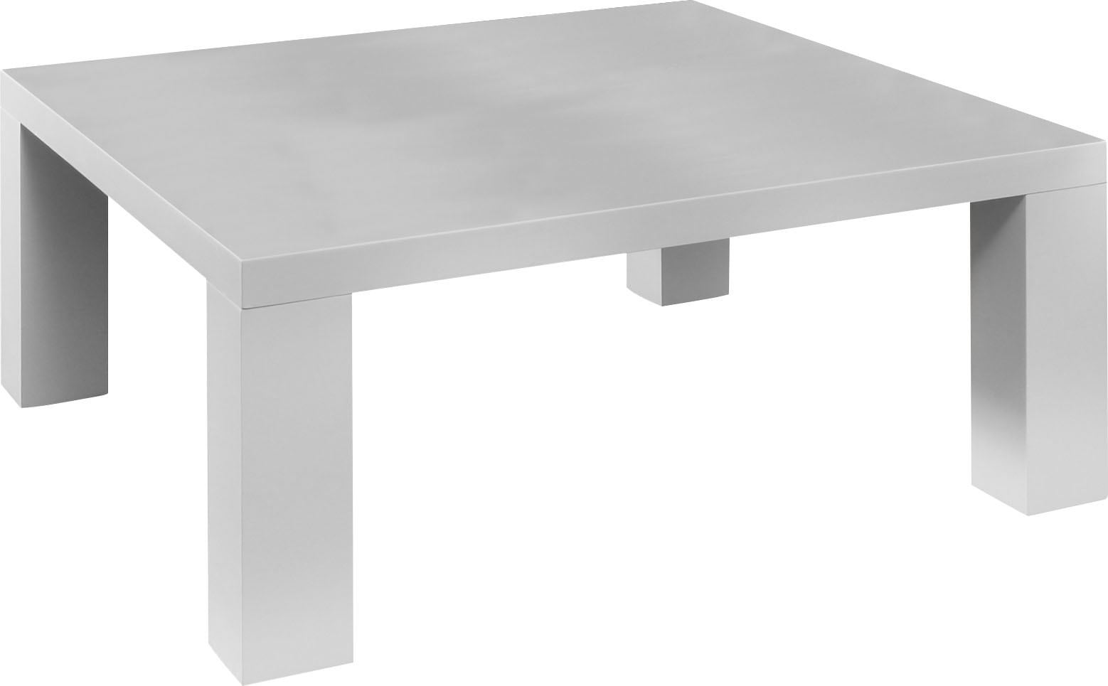 SalesFever Table basse »- im puristischen Stil« Stilvoll Hochglanz: Rechteckig oder Quadratisch