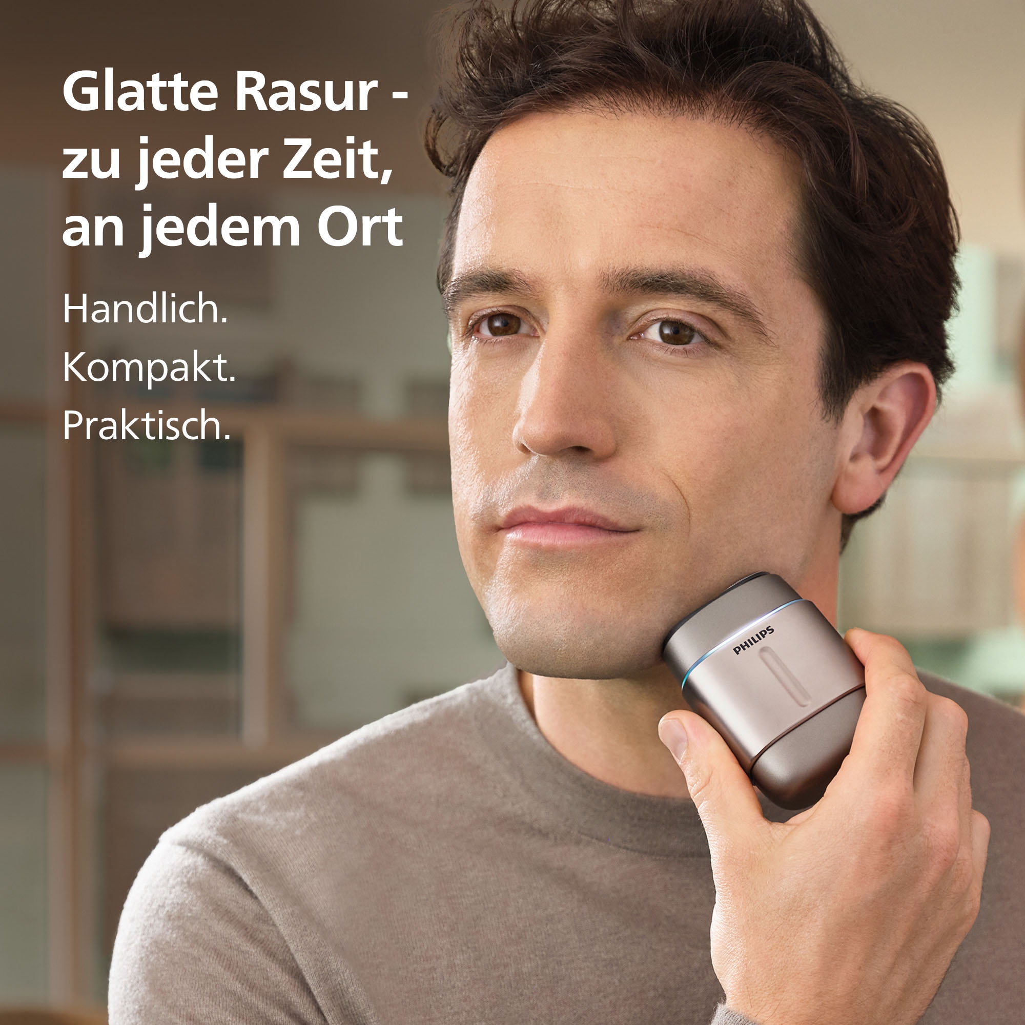 Philips Rasoirs électriques »S791/06« 1 cuis Aufsätze mit Dual SteelPrecision Klingen, 4D Flex Heads, inkl. Nasenhaartrimmer